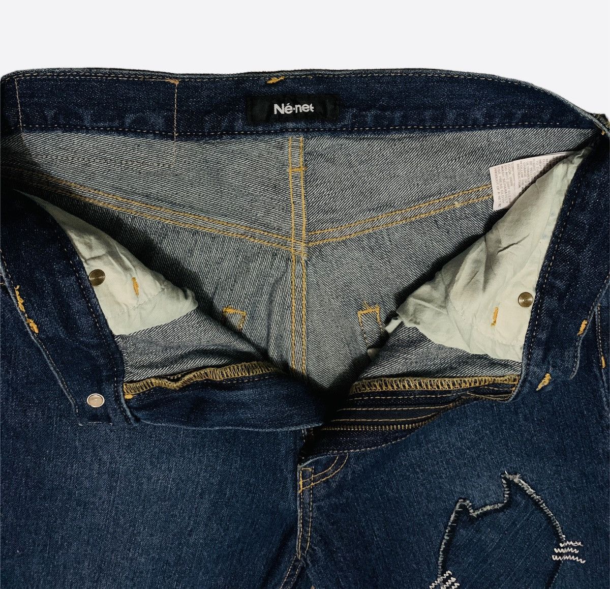 Ne-Net Rare Vintage Japanese Brand Ne-Net Issey Miyake Jeans 1990s Size US 30 / EU 46 - 7 Thumbnail