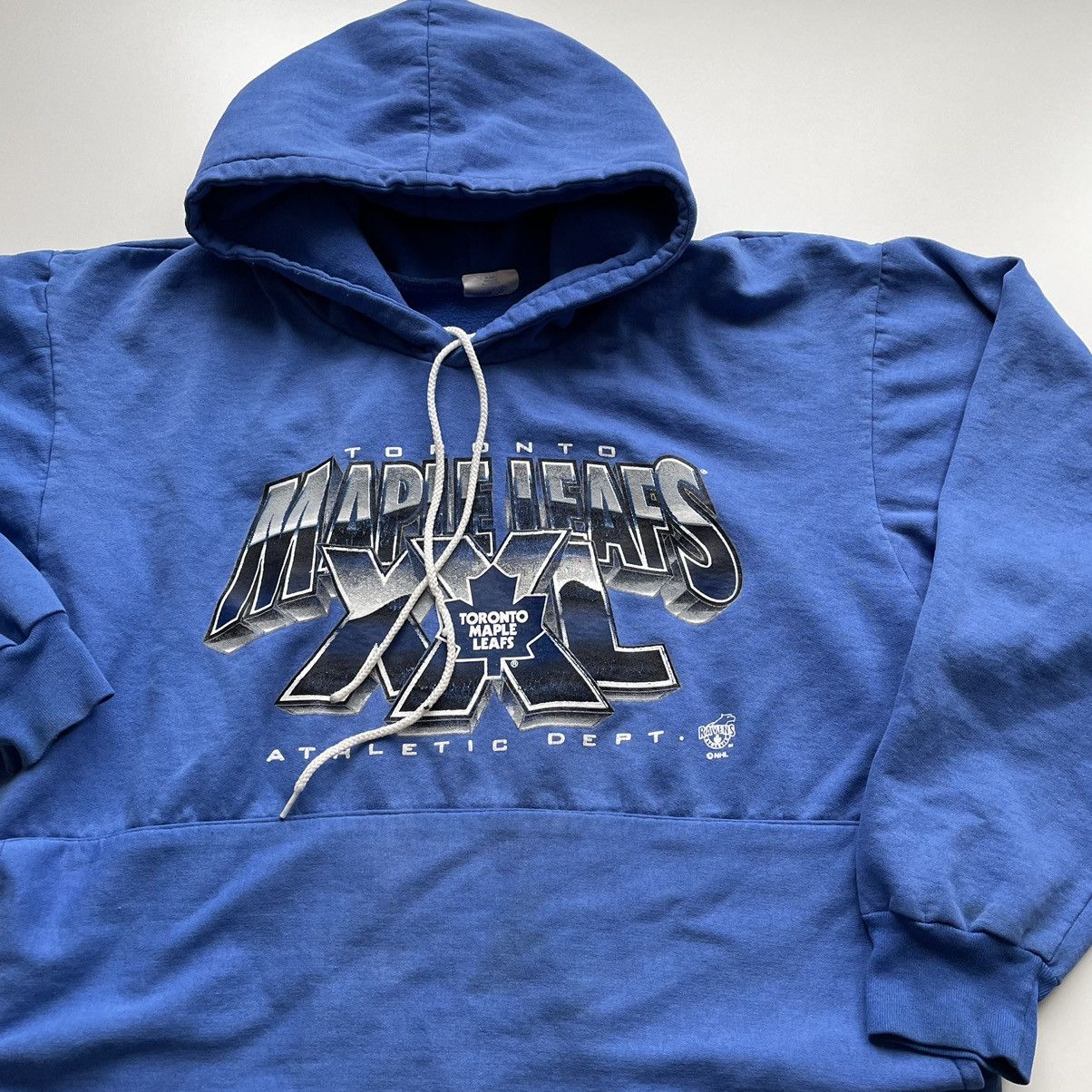 NHL Vintage 1990s Toronto Maple Leafs NHL Graphic Hoodie XL Rare Size US XL / EU 56 / 4 - 2 Thumbnail