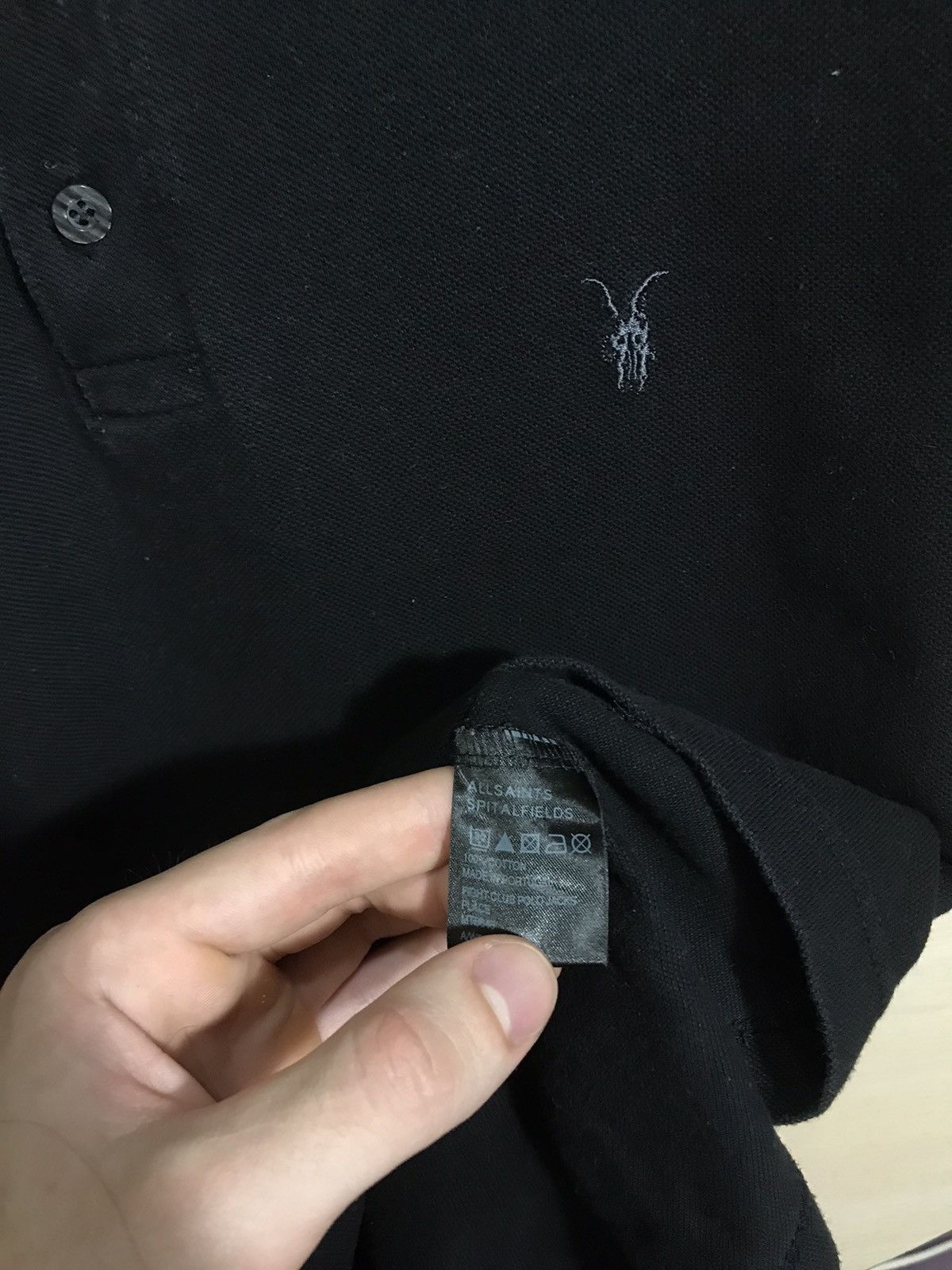 Allsaints Allsaints luxury streetwear polo tee Size US M / EU 48-50 / 2 - 5 Thumbnail