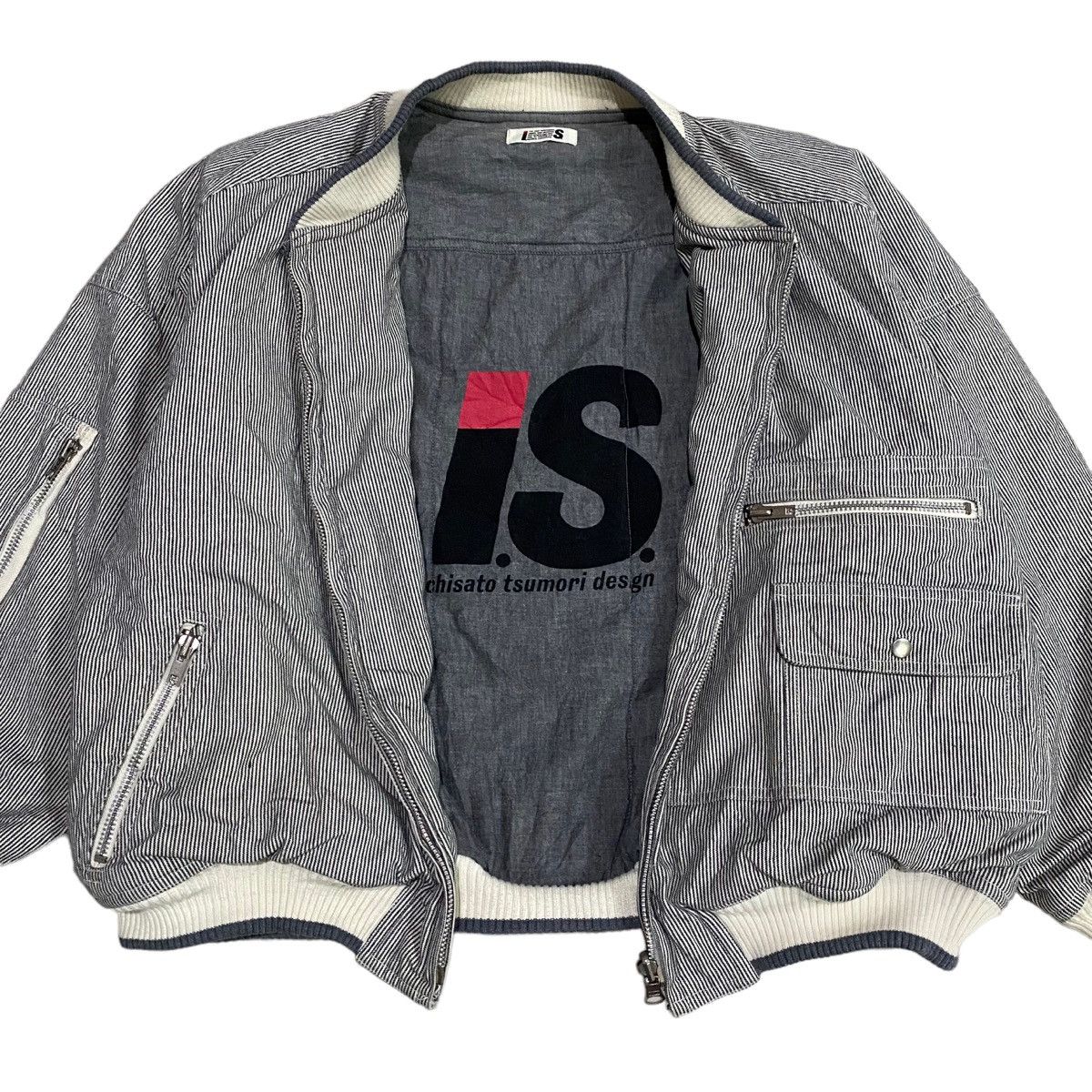 Issey Miyake Issey Miyake Tsumori Chisato Reversible MA-1 Bomber Jacket Size US M / EU 48-50 / 2 - 2 Thumbnail