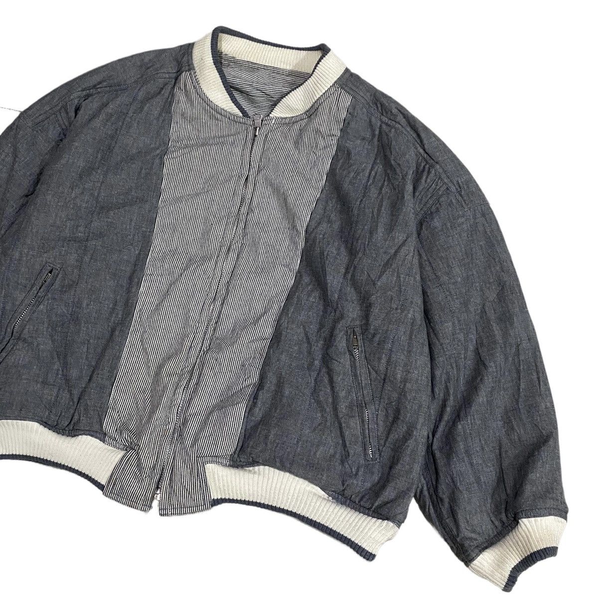 Issey Miyake Issey Miyake Tsumori Chisato Reversible MA-1 Bomber Jacket Size US M / EU 48-50 / 2 - 7 Thumbnail