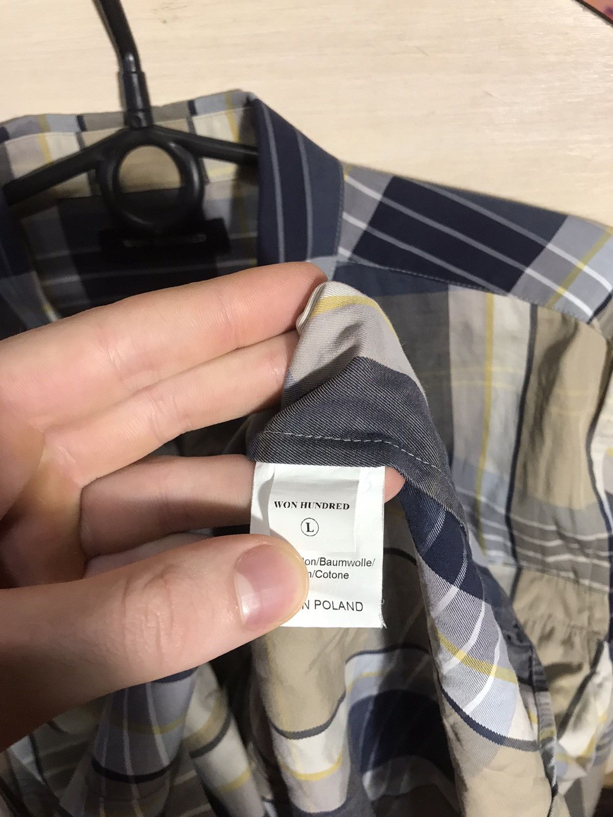 Won Hundred Won Hundred Luxury streetwear shirt Size US L / EU 52-54 / 3 - 4 Thumbnail