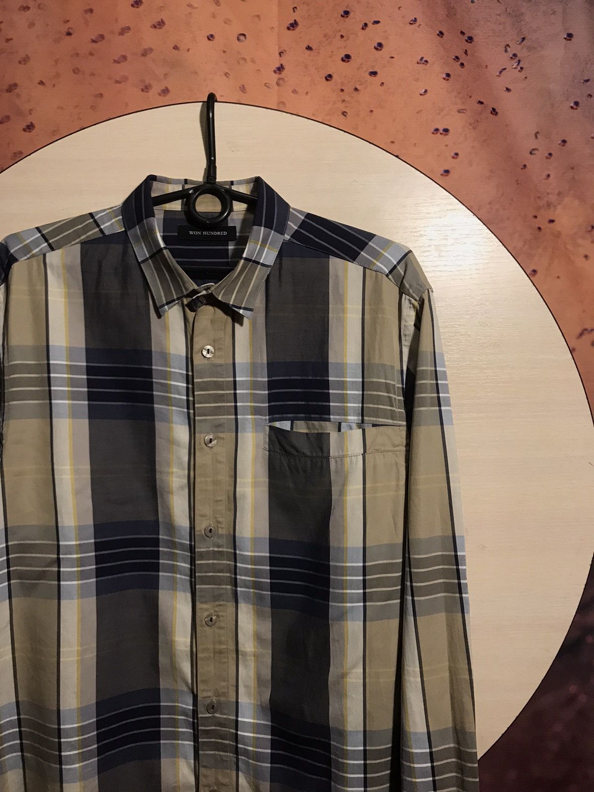 Won Hundred Won Hundred Luxury streetwear shirt Size US L / EU 52-54 / 3 - 1 Thumbnail