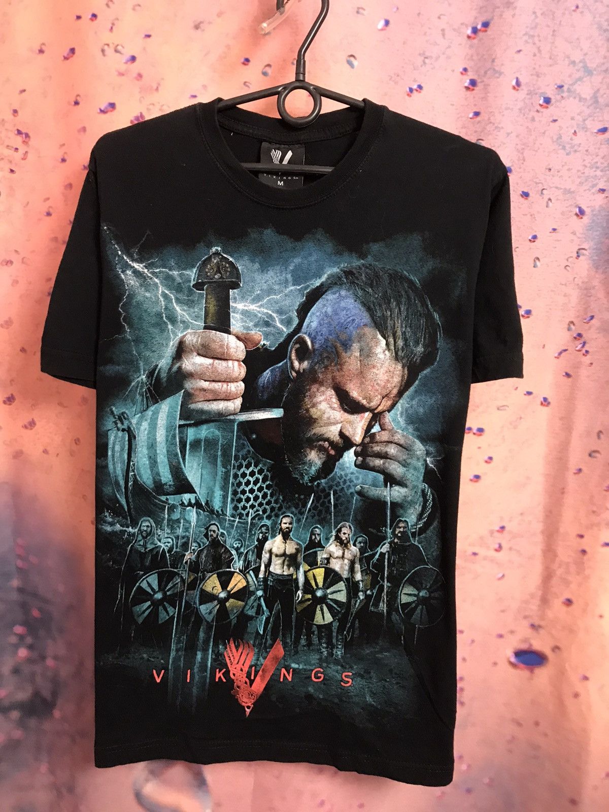 Vintage Vintage Vikings streetwear movie tee Size US S / EU 44-46 / 1 - 2 Thumbnail