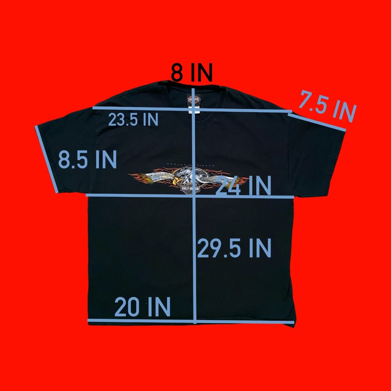 Harley Davidson Vintage Harley Davidson Shirt Size US XXL / EU 58 / 5 - 4 Thumbnail
