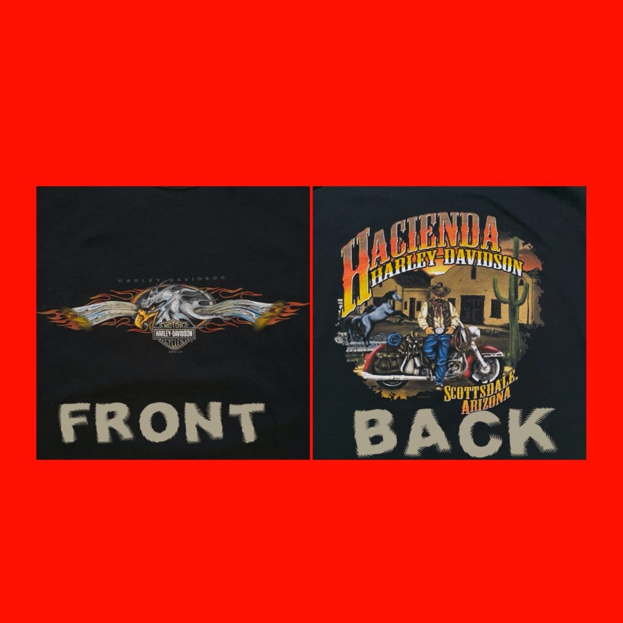 Harley Davidson Vintage Harley Davidson Shirt Size US XXL / EU 58 / 5 - 3 Thumbnail