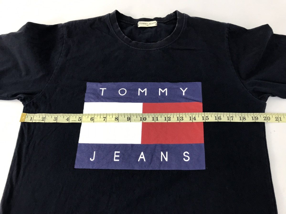 Tommy Jeans × Vintage Tommy Jeans Box Logo Graphic Screen Tee K1169J Size US M / EU 48-50 / 2 - 6 Thumbnail
