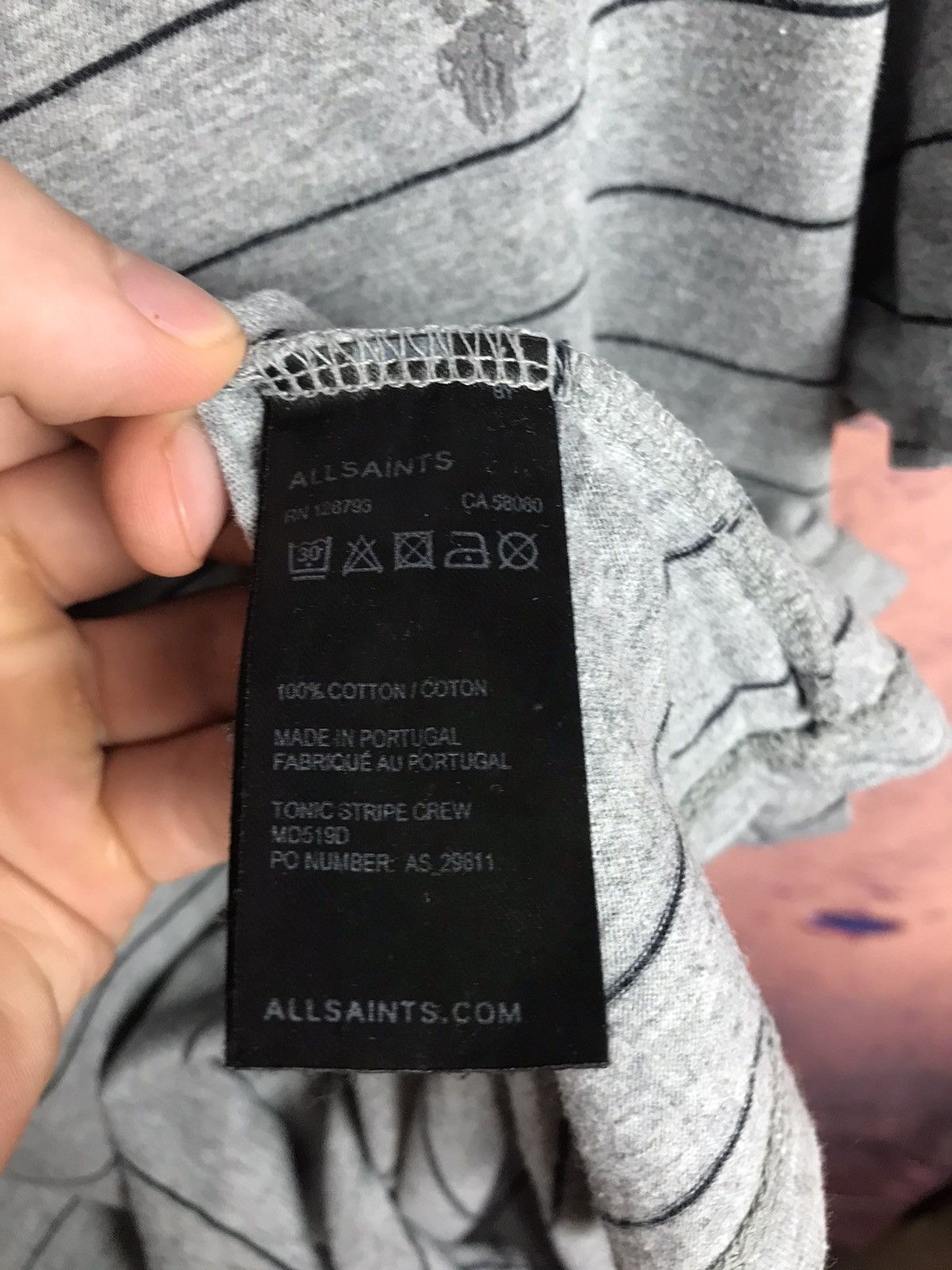 Allsaints Allsaints luxury streetwear tee Size US M / EU 48-50 / 2 - 5 Thumbnail