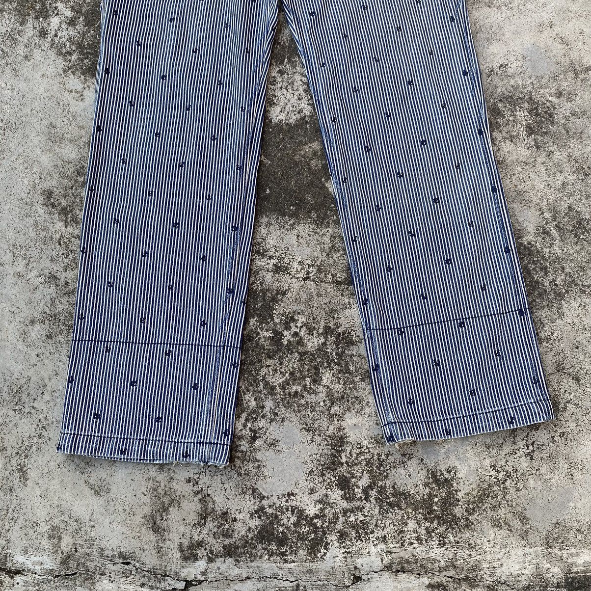 Japanese Brand × Vintage Monogram Hickory Buckle Carpenter Pant By Browny Size US 32 / EU 48 - 5 Thumbnail