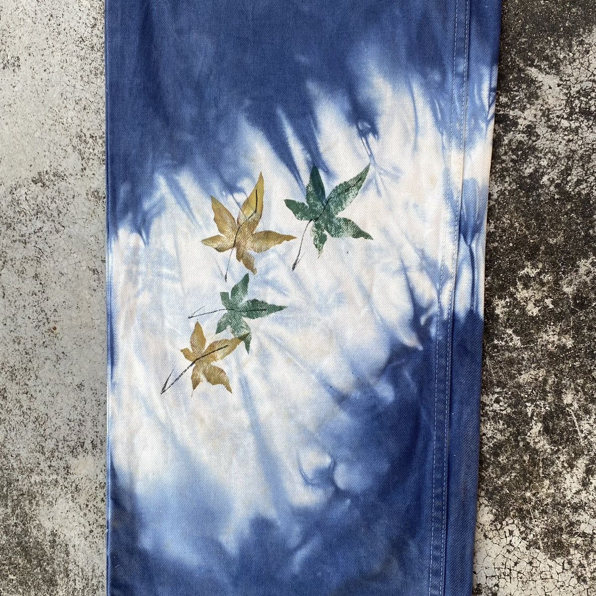 Japanese Brand Vintage Japanese Sukajan Inspire Printed Denim Jeans Size US 34 / EU 50 - 8 Thumbnail