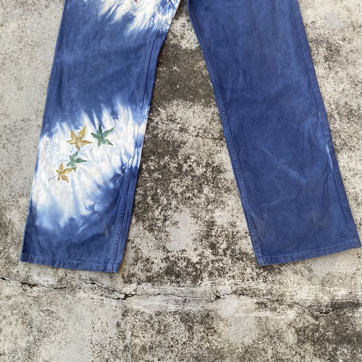 Japanese Brand Vintage Japanese Sukajan Inspire Printed Denim Jeans Size US 34 / EU 50 - 4 Thumbnail