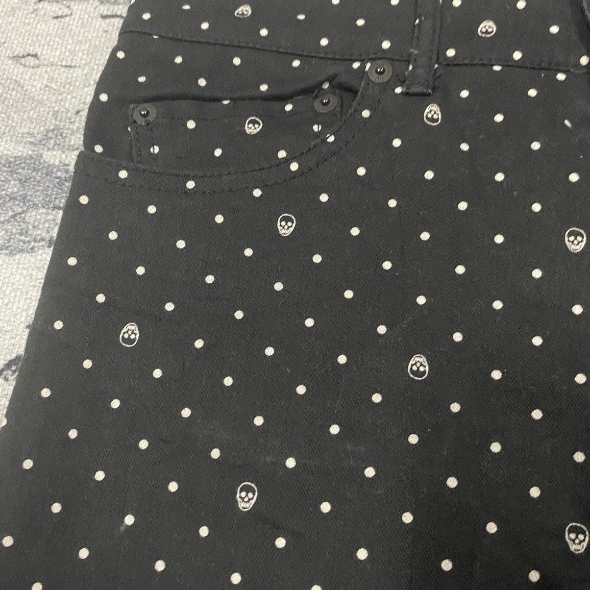 Japanese Brand × Vintage Vintage Japanese RNA Polkadot Skull Printed Pants Size US 30 / EU 46 - 6 Thumbnail
