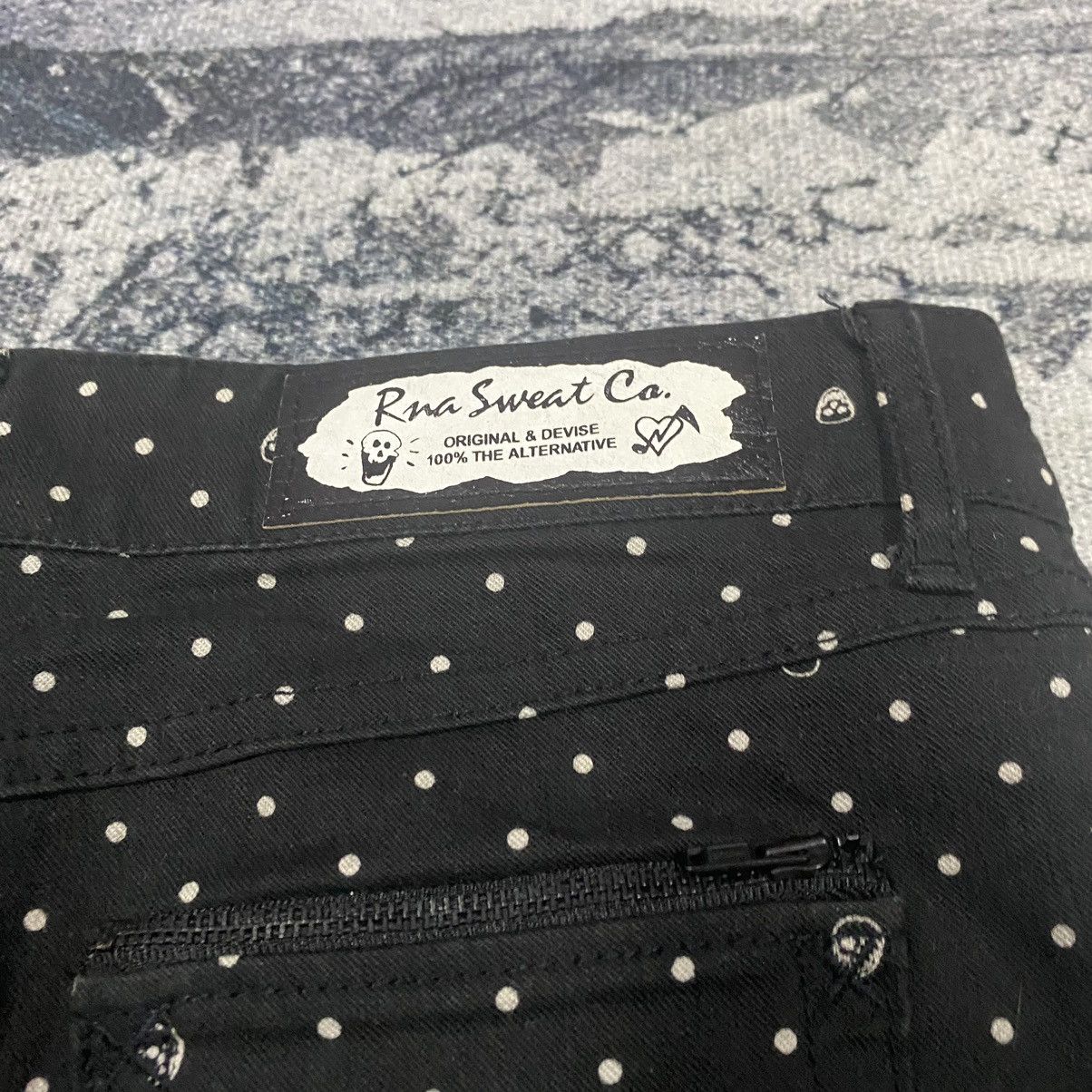 Japanese Brand × Vintage Vintage Japanese RNA Polkadot Skull Printed Pants Size US 30 / EU 46 - 12 Thumbnail