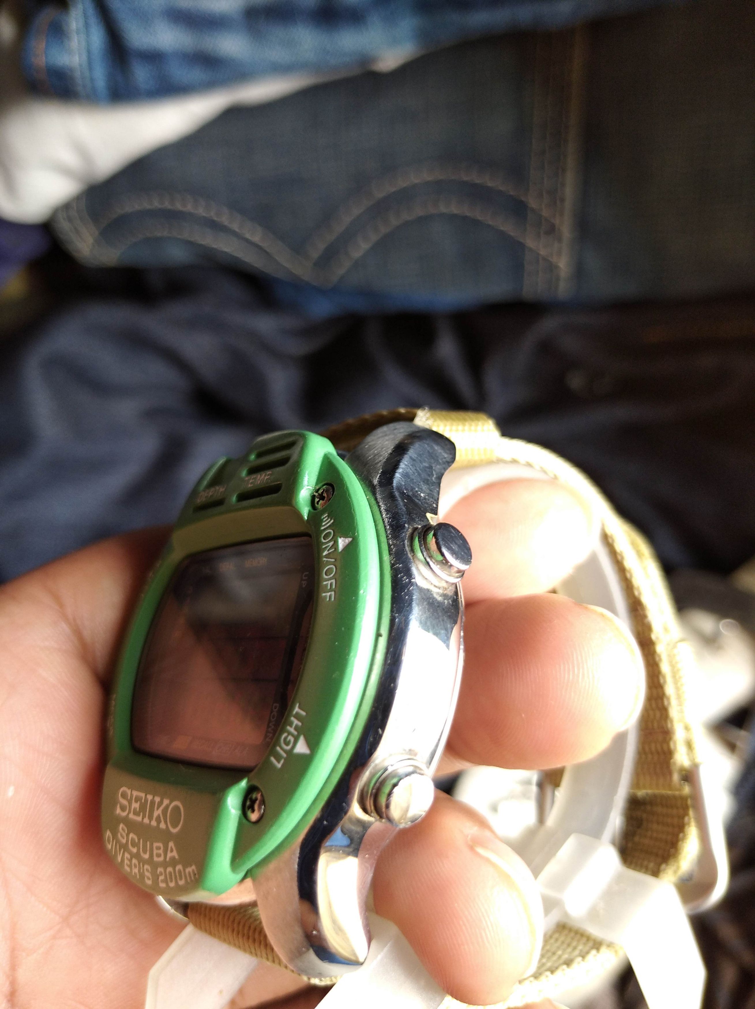 Japanese Brand × Seiko Seiko m795 scuba divers digital watch Size ONE SIZE - 5 Thumbnail