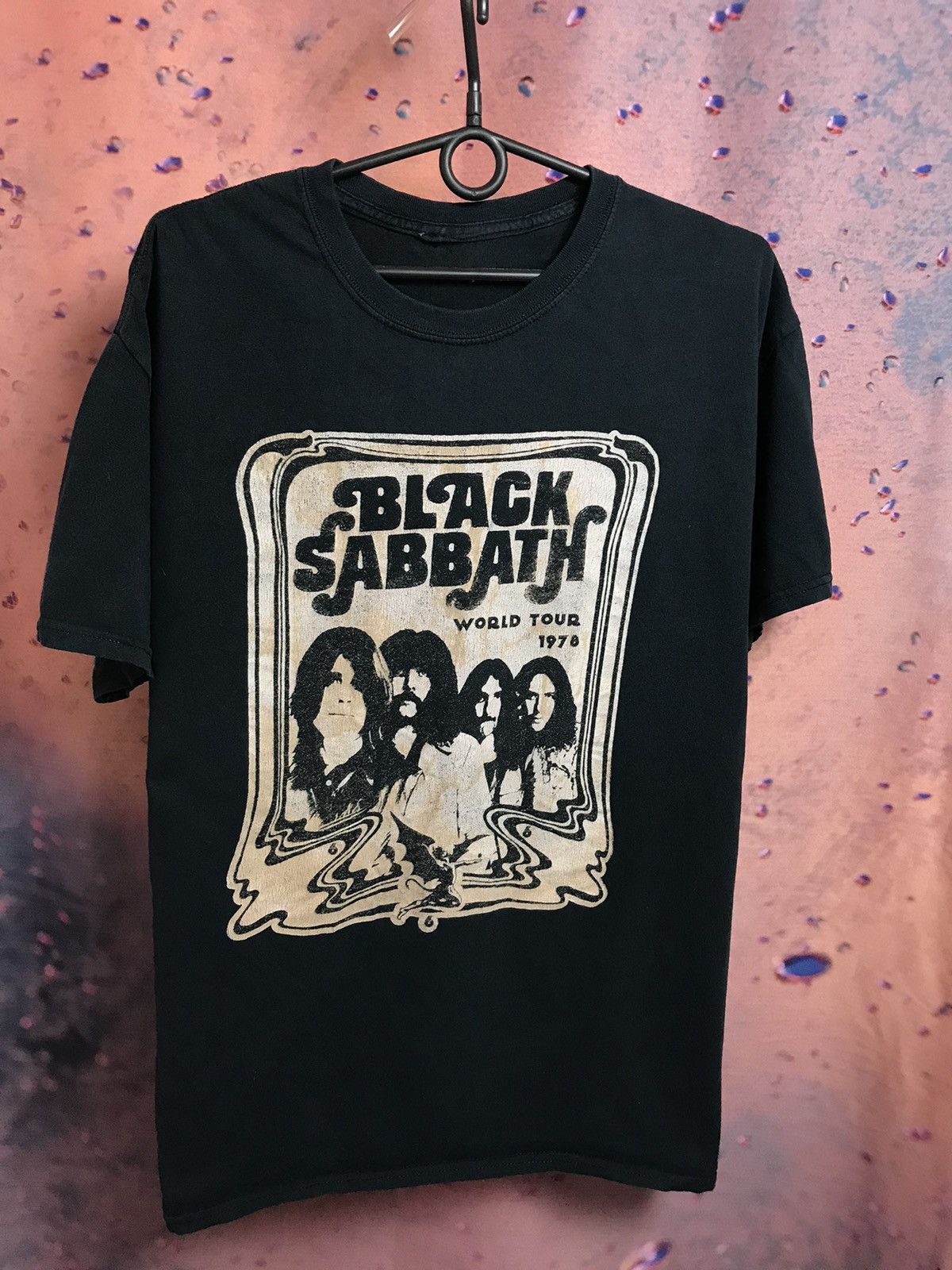 Band Tees × Black Sabbath × Vintage Vintage Black Sabbath band rock tee Size US L / EU 52-54 / 3 - 3 Thumbnail