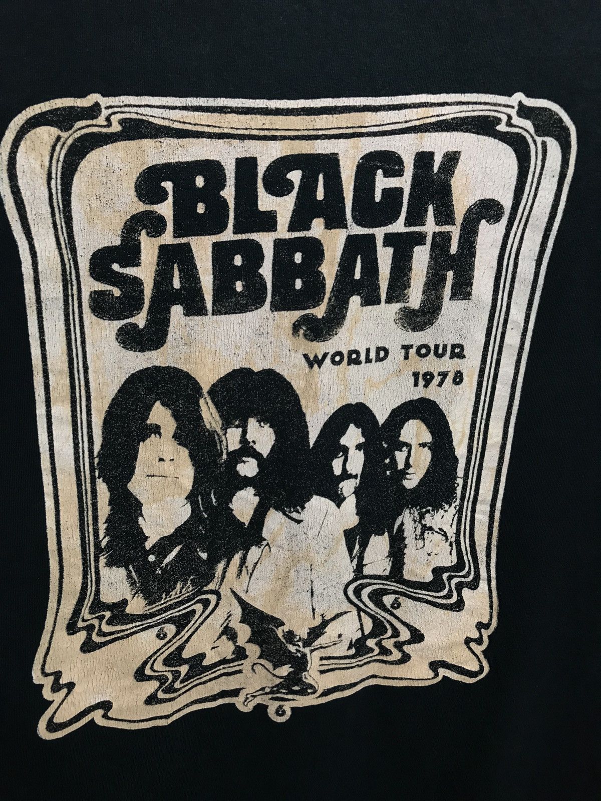 Band Tees × Black Sabbath × Vintage Vintage Black Sabbath band rock tee Size US L / EU 52-54 / 3 - 4 Thumbnail