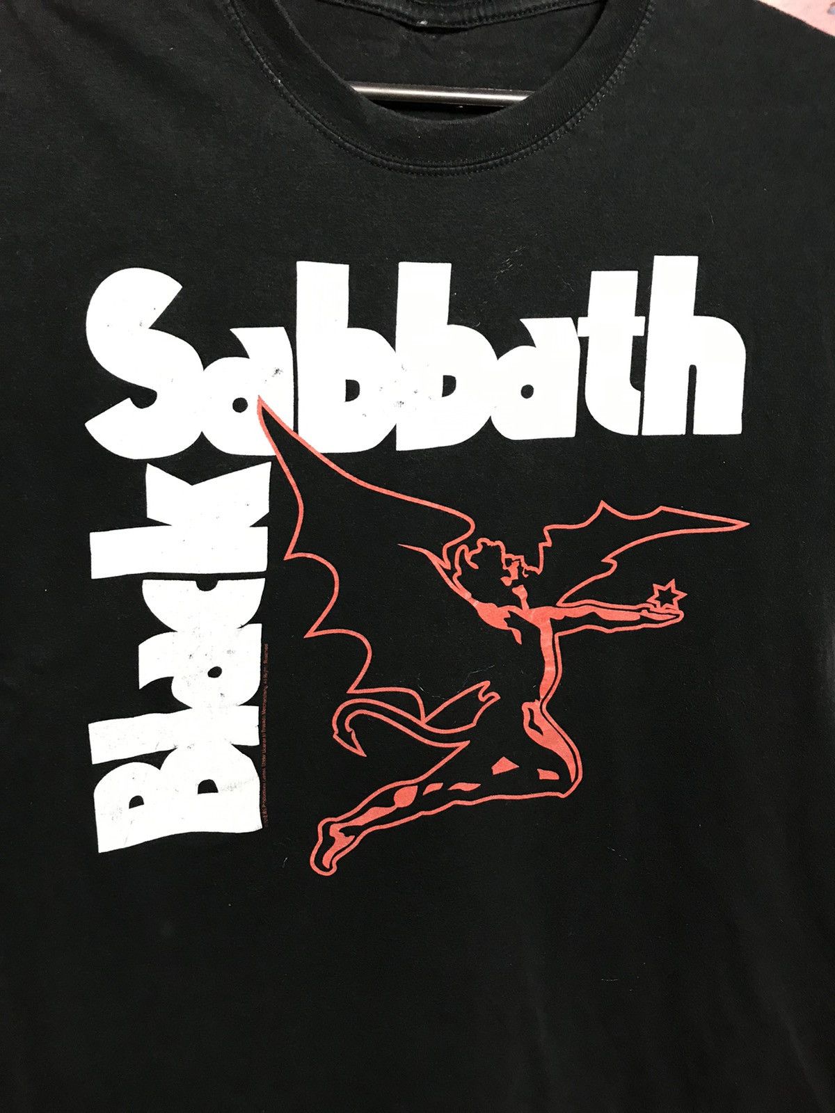 Band Tees × Black Sabbath × Vintage Vintage Black Sabbath band rock tee Size US S / EU 44-46 / 1 - 3 Thumbnail
