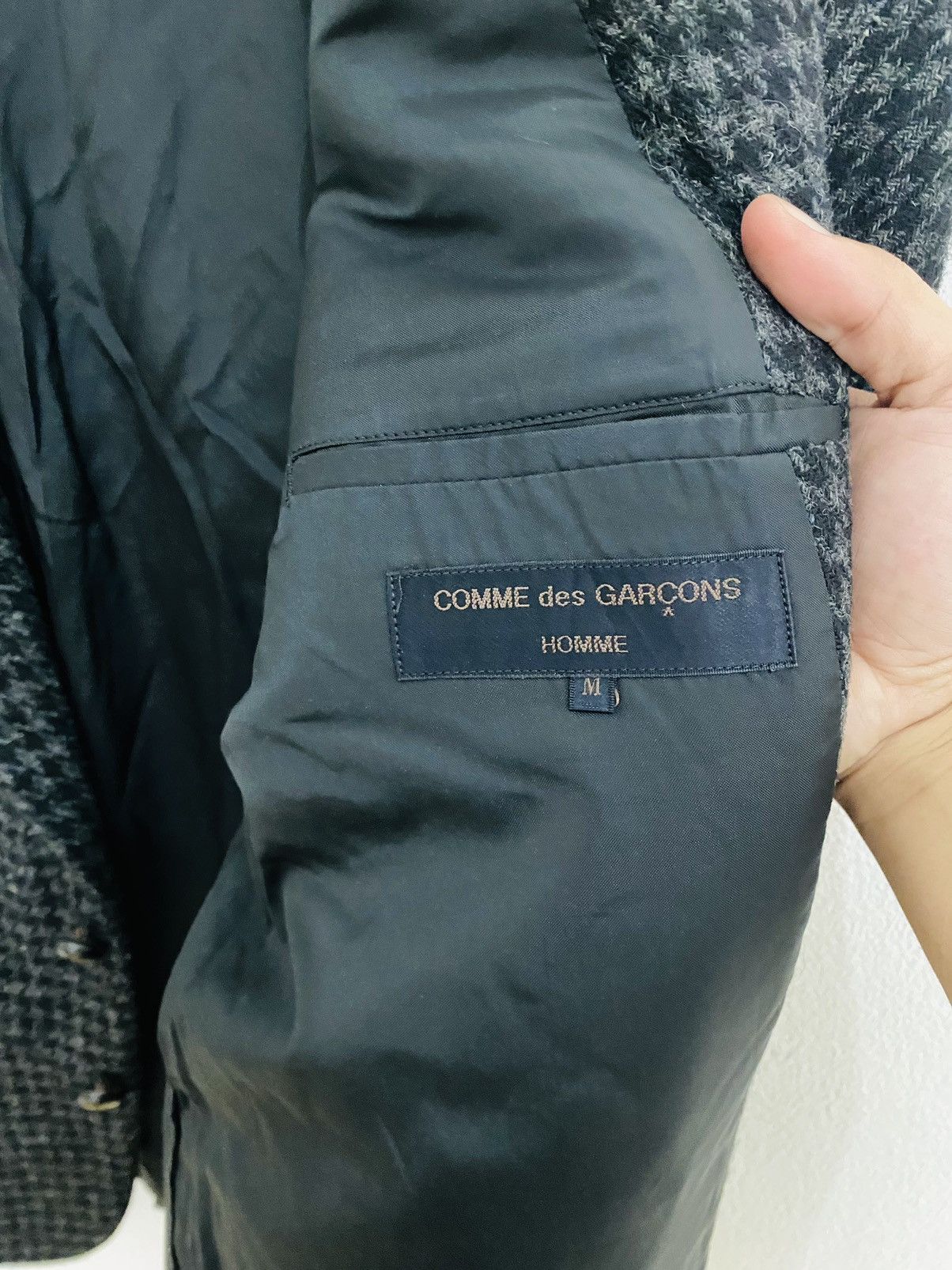 Comme des Garcons Homme × Rei Kawakubo Rare Comme des Garçon Homme Coat Size US M / EU 48-50 / 2 - 5 Thumbnail