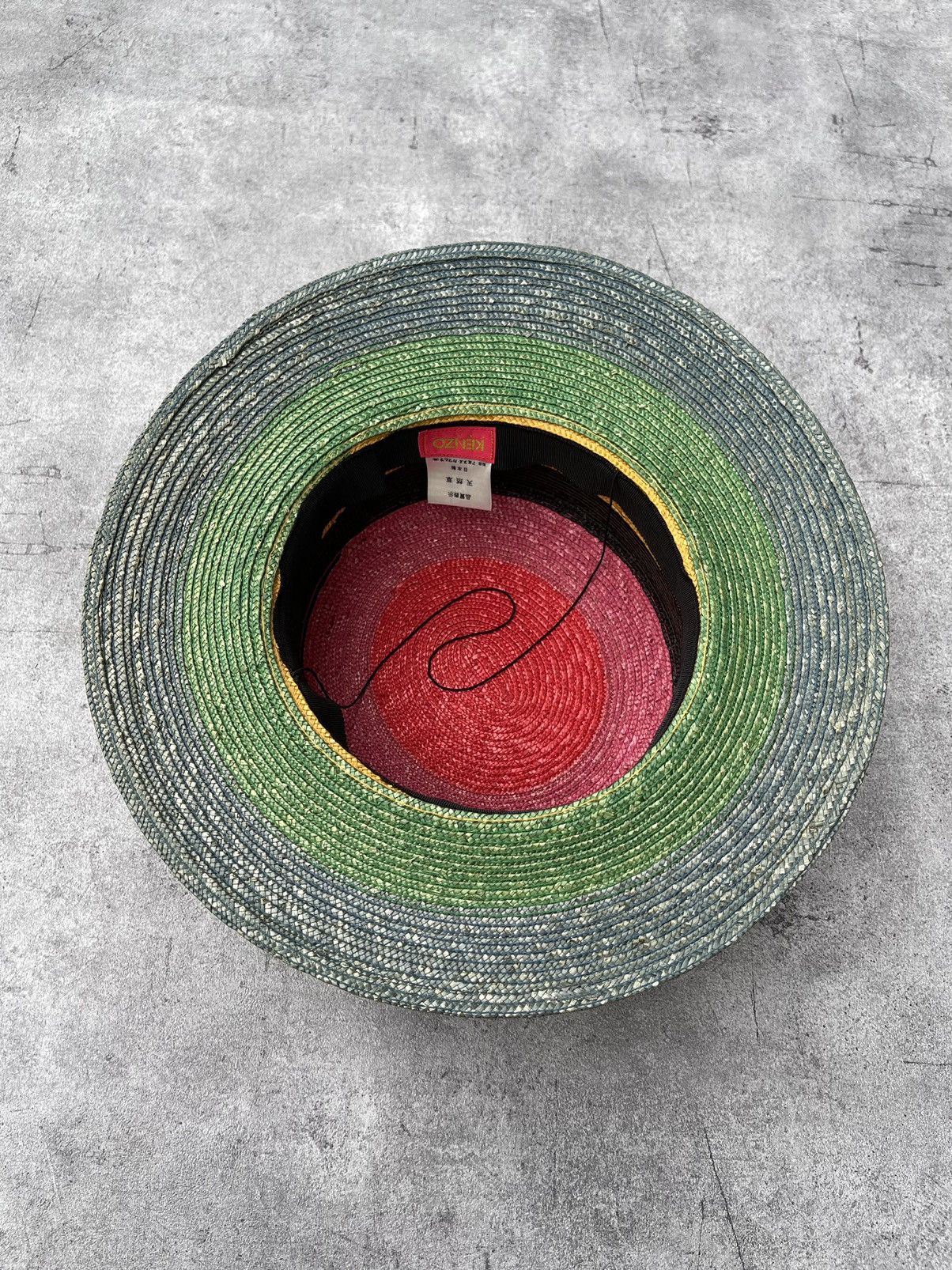 Kenzo 1970’s Haystack Multicolor Gentleman Hat Size ONE SIZE - 3 Thumbnail