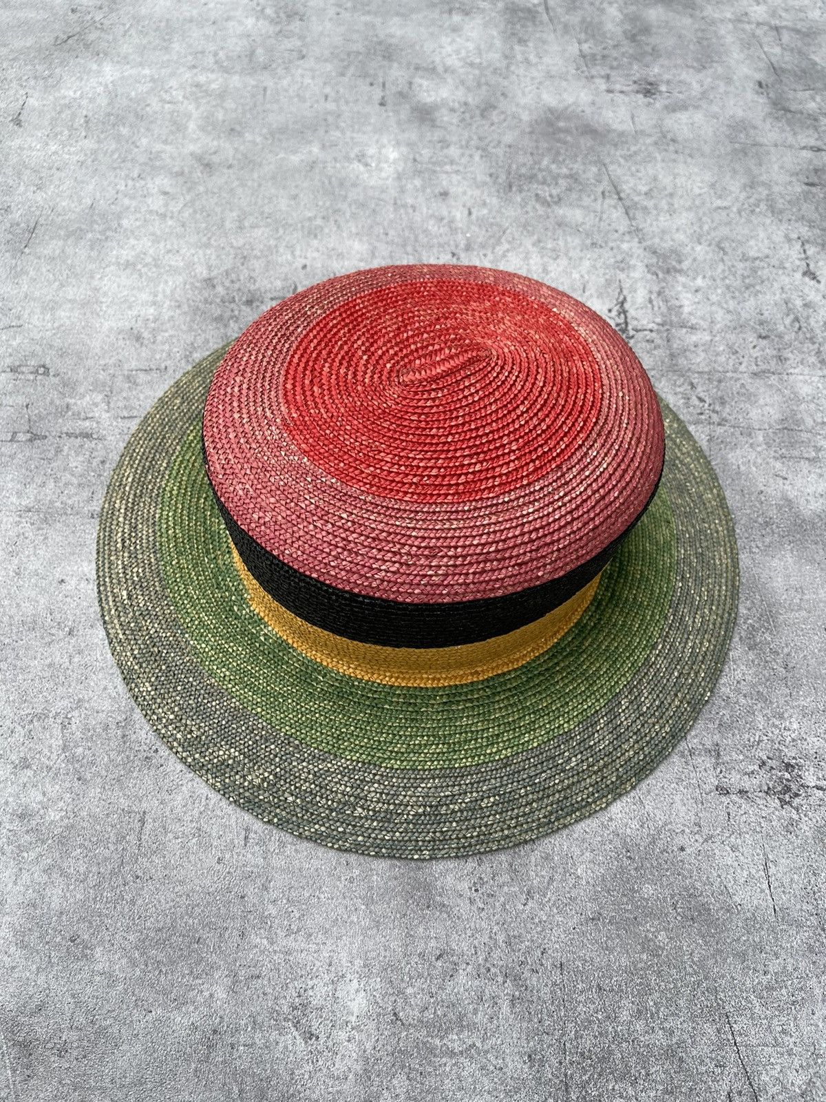 Kenzo 1970’s Haystack Multicolor Gentleman Hat Size ONE SIZE - 5 Thumbnail