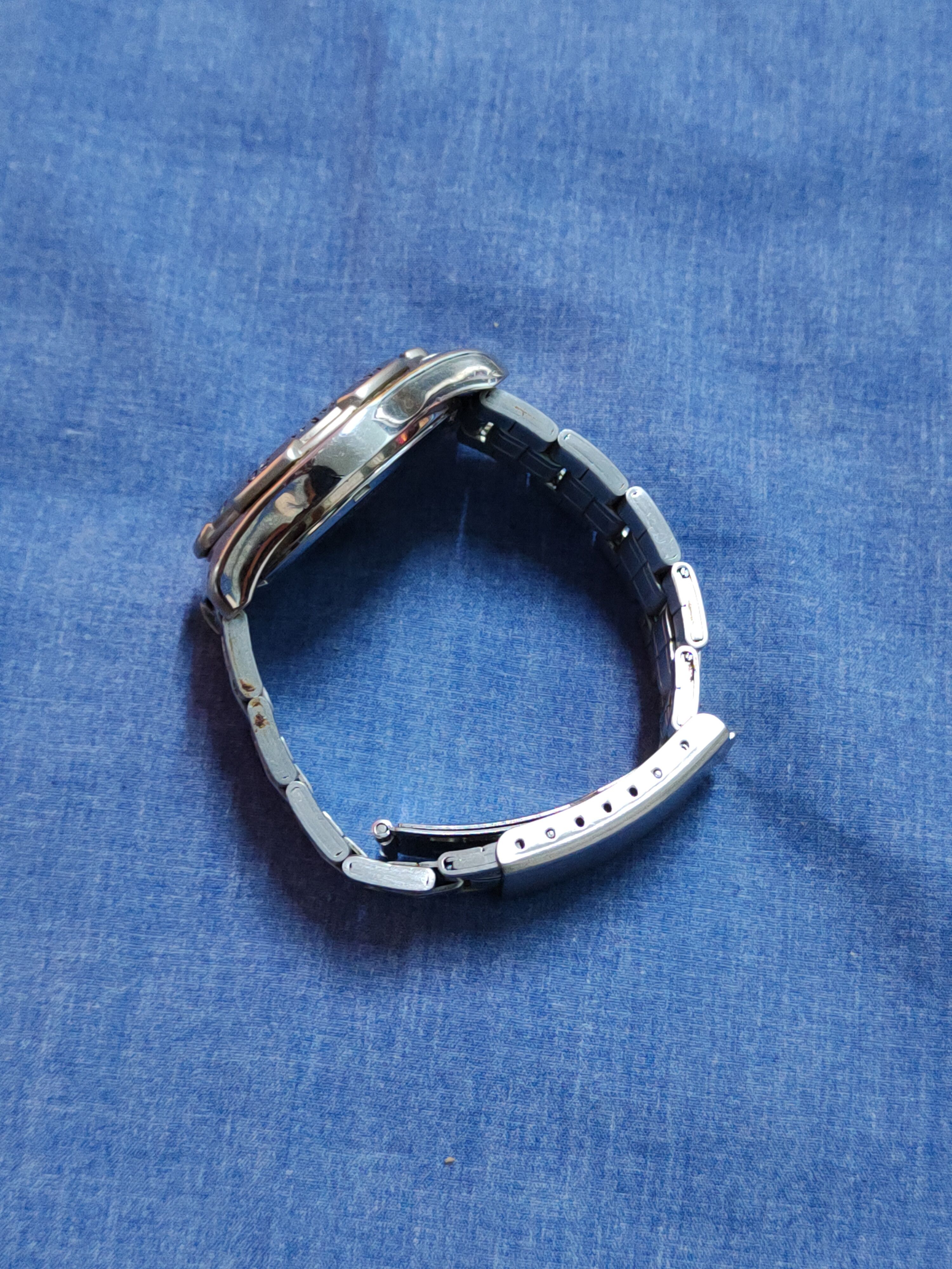 Vintage Freeway Analog Silver Solar Power Watch #J072S Size ONE SIZE - 13 Thumbnail