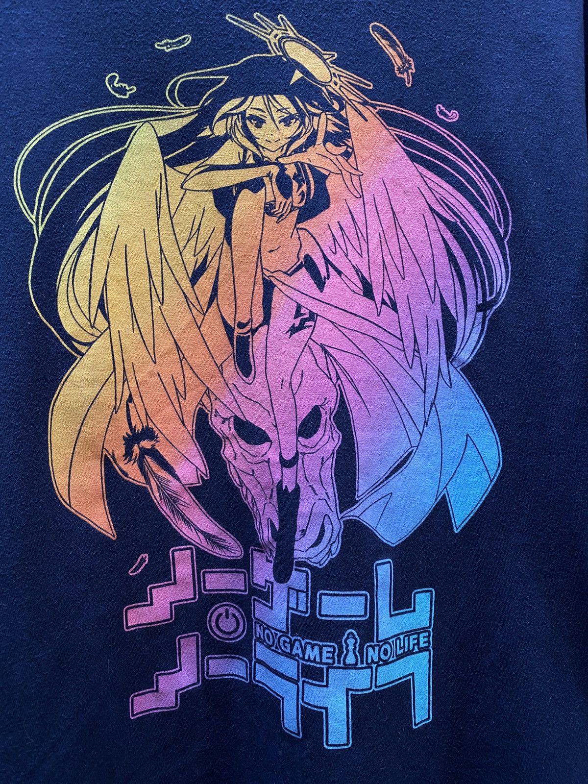 Anime No Game No Life Manga Japanese Anime Series T Shirt Size 3XL Size US XXL / EU 58 / 5 - 6 Thumbnail