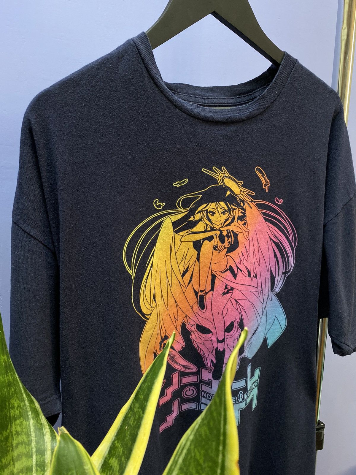 Anime No Game No Life Manga Japanese Anime Series T Shirt Size 3XL Size US XXL / EU 58 / 5 - 7 Thumbnail
