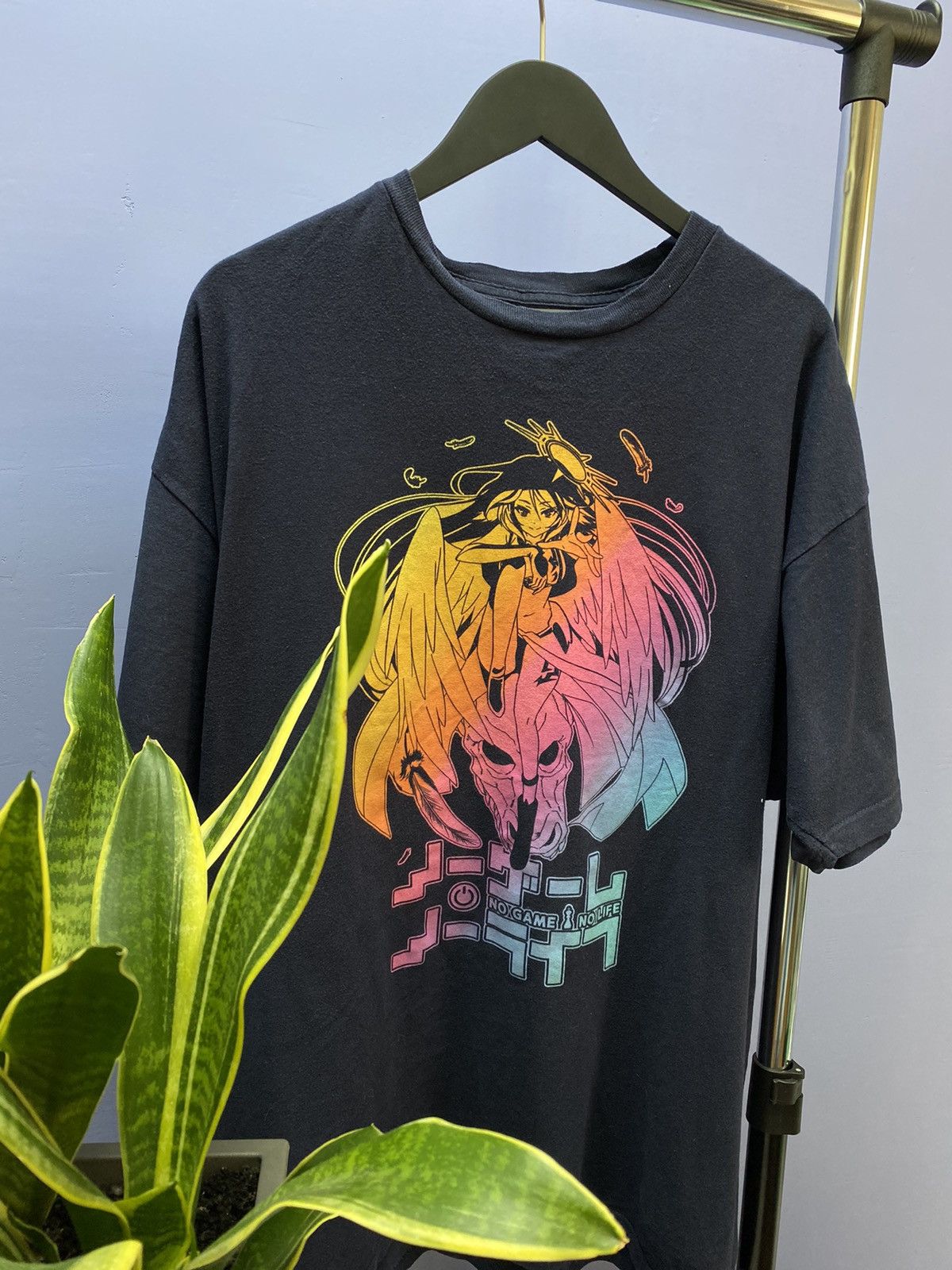 Anime No Game No Life Manga Japanese Anime Series T Shirt Size 3XL Size US XXL / EU 58 / 5 - 2 Thumbnail
