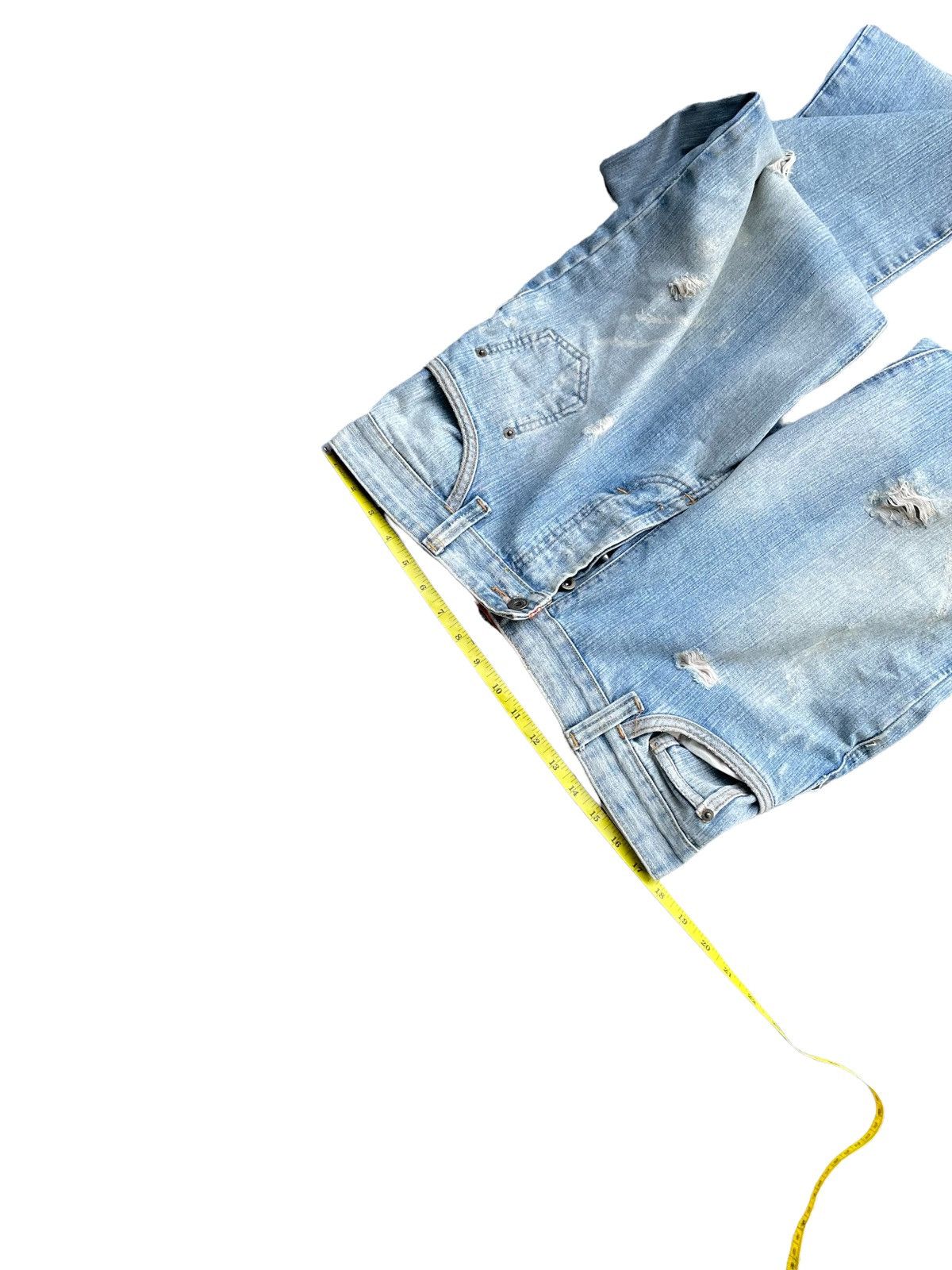 Dolce & Gabbana Vintage Dolce & Gabbana Distresed Denim Size US 35 - 2 Thumbnail