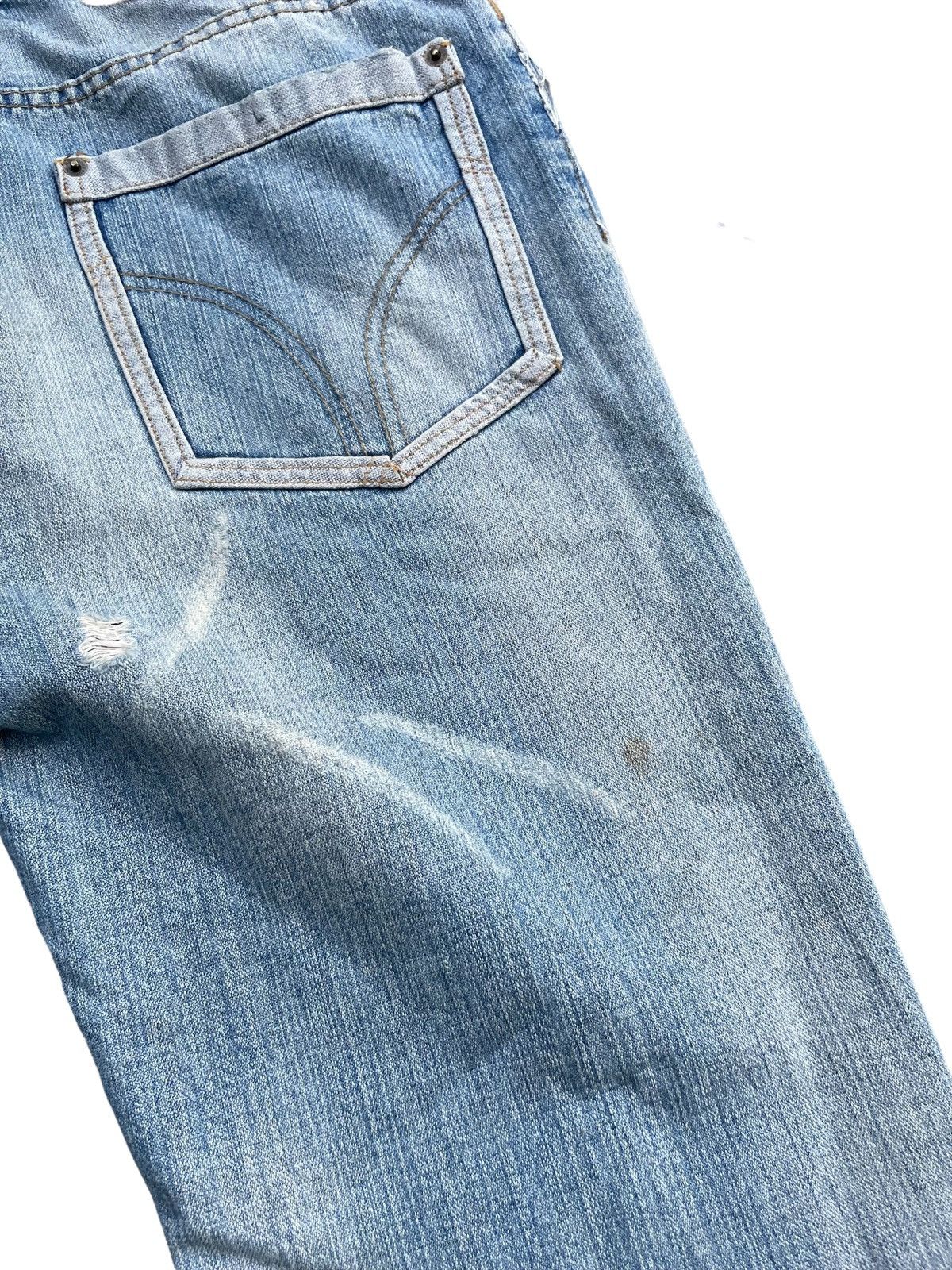 Dolce & Gabbana Vintage Dolce & Gabbana Distresed Denim Size US 35 - 10 Thumbnail