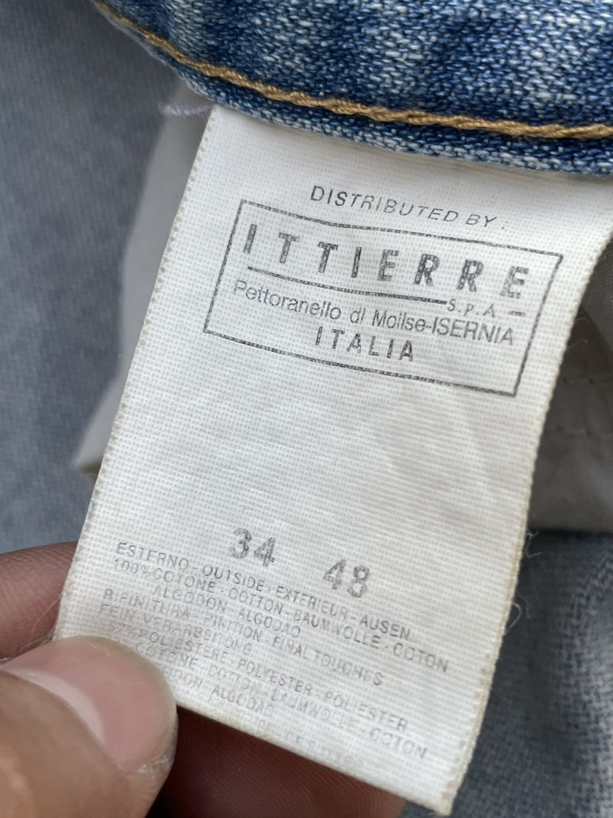 Dolce & Gabbana Vintage Dolce & Gabbana Distresed Denim Size US 35 - 16 Thumbnail