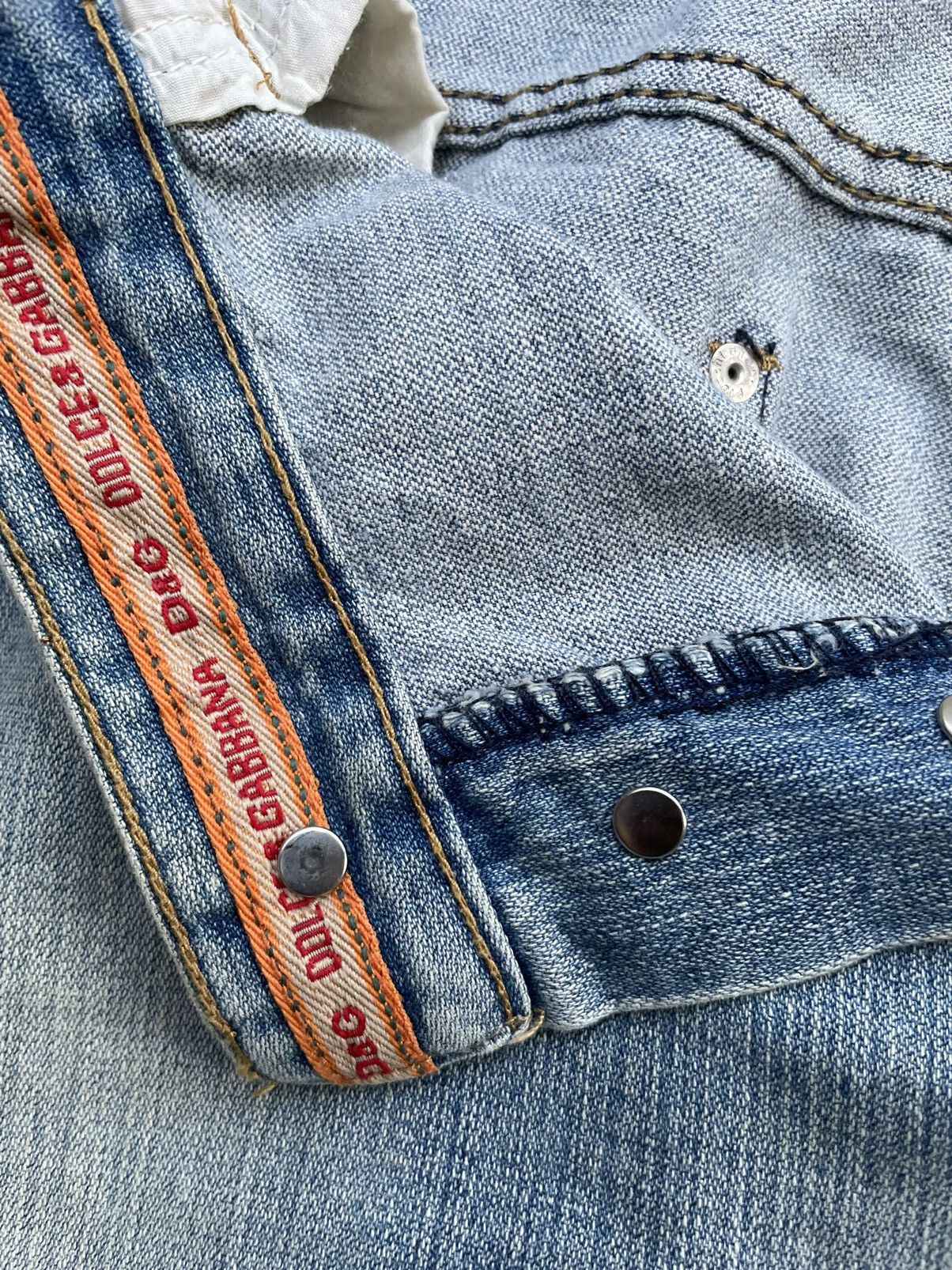 Dolce & Gabbana Vintage Dolce & Gabbana Distresed Denim Size US 35 - 18 Thumbnail