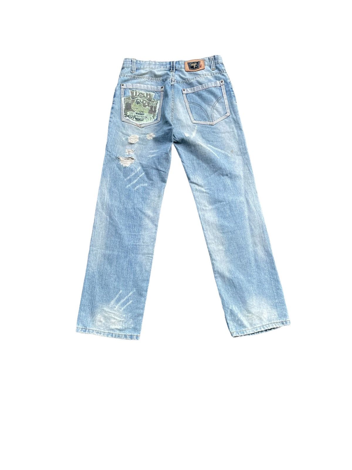 Dolce & Gabbana Vintage Dolce & Gabbana Distresed Denim Size US 35 - 8 Thumbnail