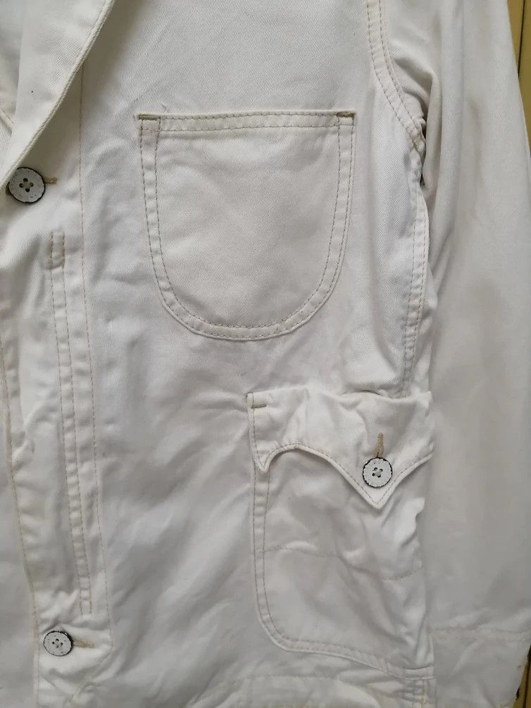 Levi's LEVIS White Jacket - Size M Size US M / EU 48-50 / 2 - 4 Thumbnail