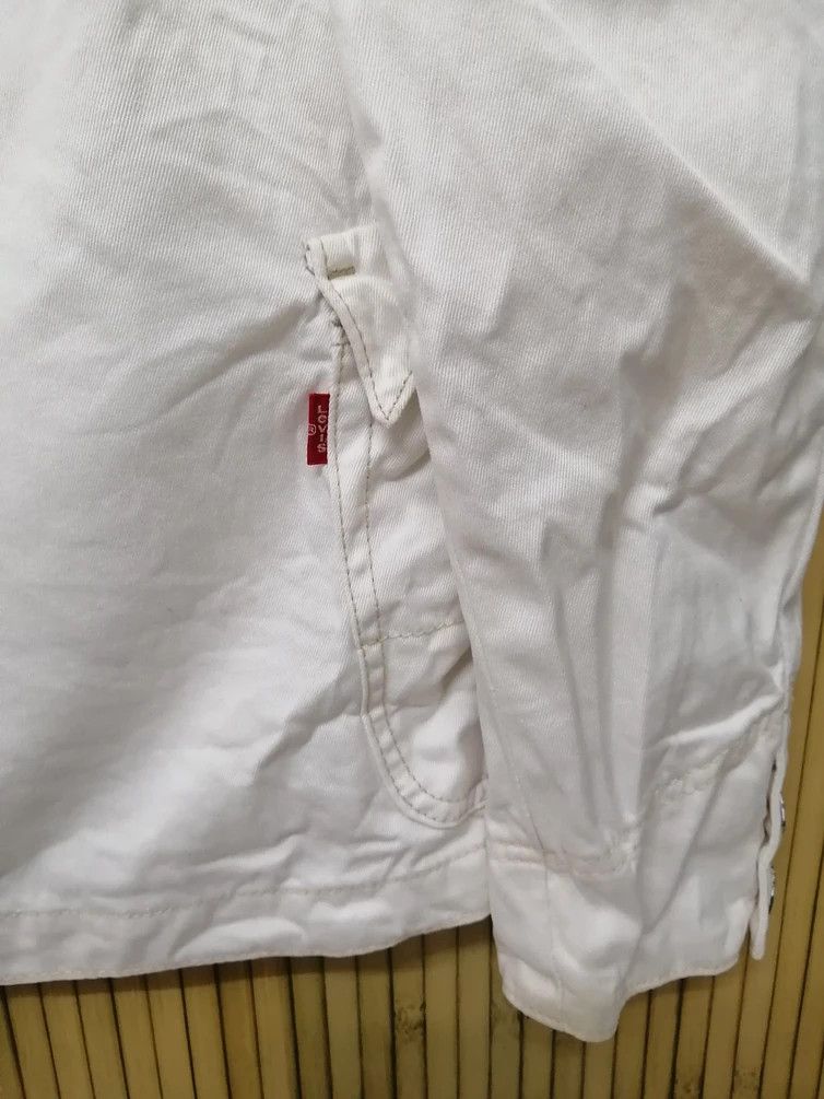 Levi's LEVIS White Jacket - Size M Size US M / EU 48-50 / 2 - 7 Thumbnail