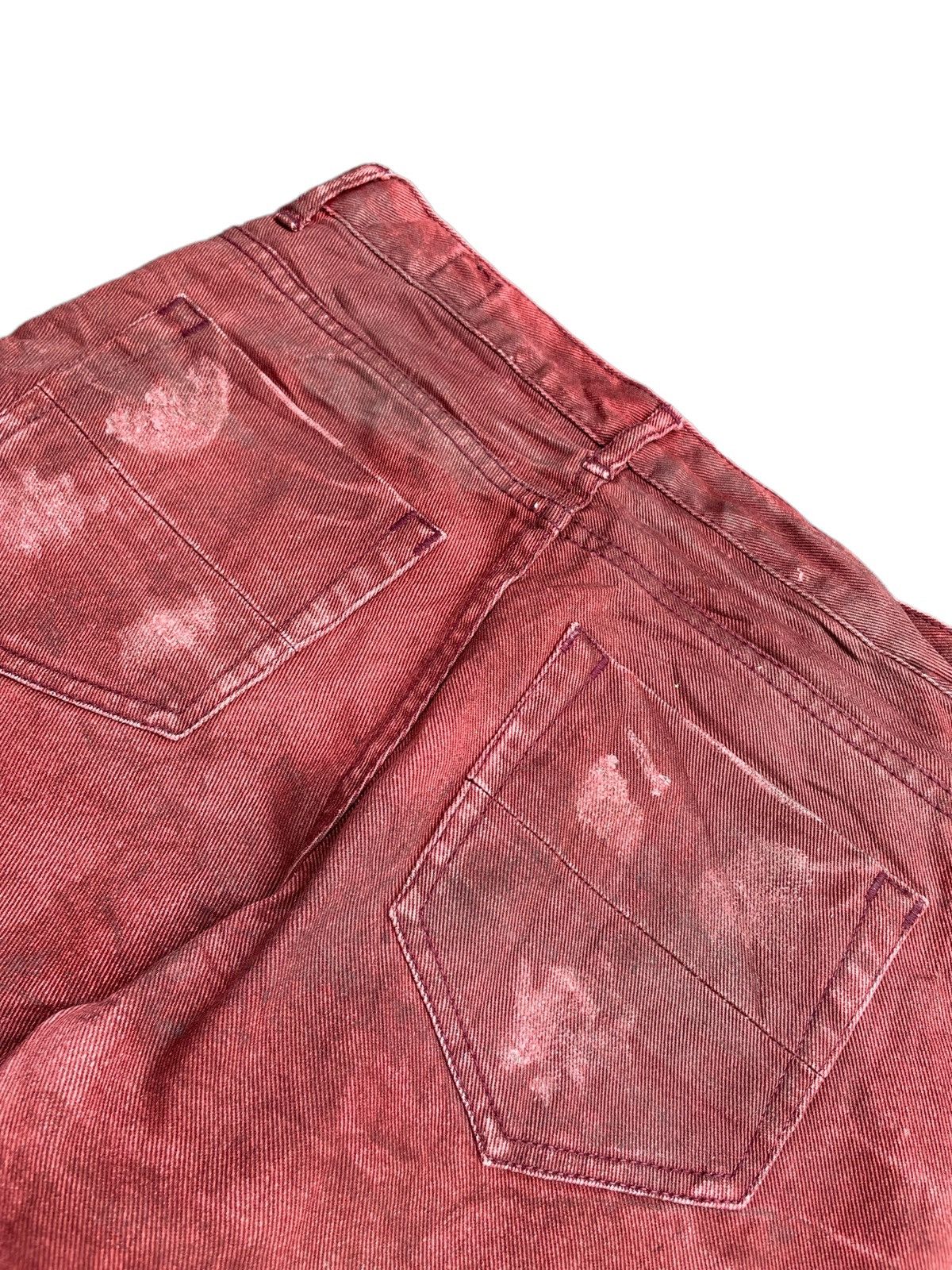 Japanese Brand Crazy Semantic Design Custom Distresed Denim Size US 31 - 13 Thumbnail