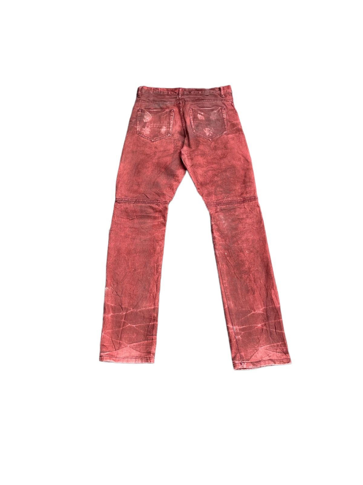 Japanese Brand Crazy Semantic Design Custom Distresed Denim Size US 31 - 9 Thumbnail
