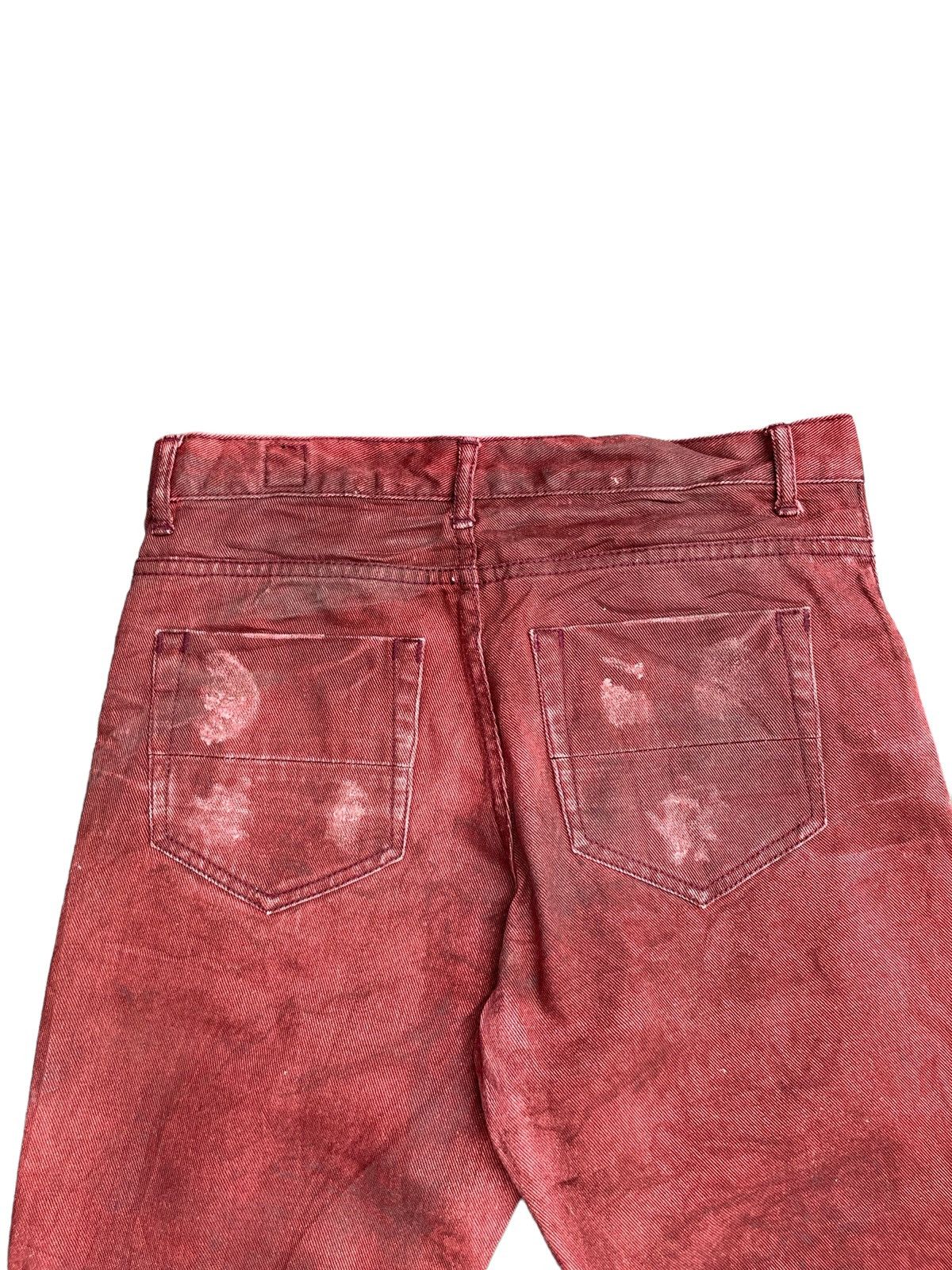 Japanese Brand Crazy Semantic Design Custom Distresed Denim Size US 31 - 12 Thumbnail