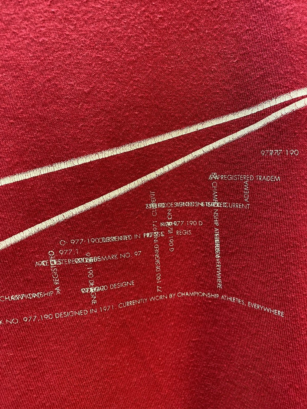 Nike × Vintage Vintage Nike Big Logo Swoosh T Shirt Size US L / EU 52-54 / 3 - 5 Thumbnail