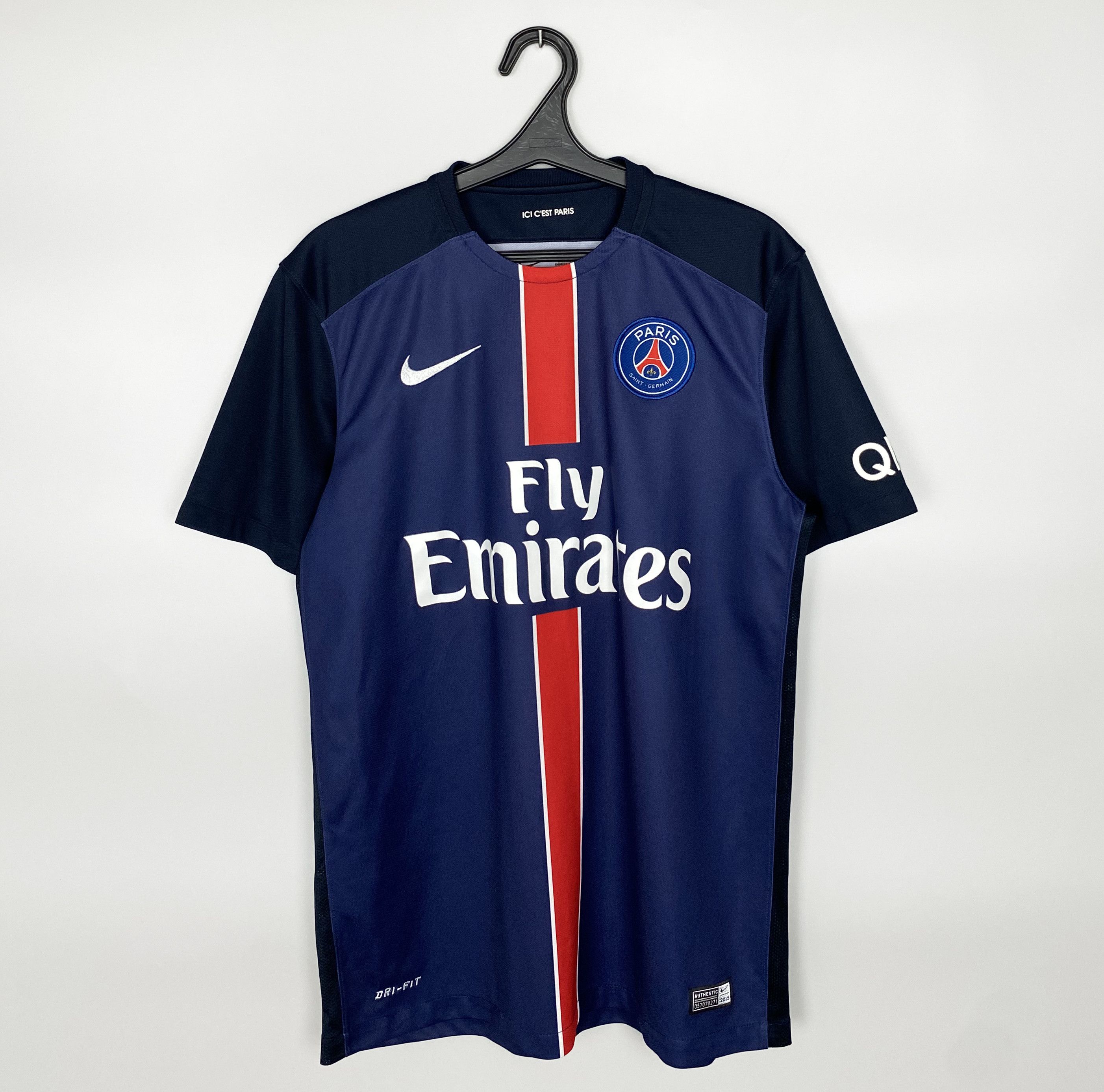 Other PSG Paris Saint Germain 2015/2016 Home Football Soccer Size US M / EU 48-50 / 2 - 1 Thumbnail