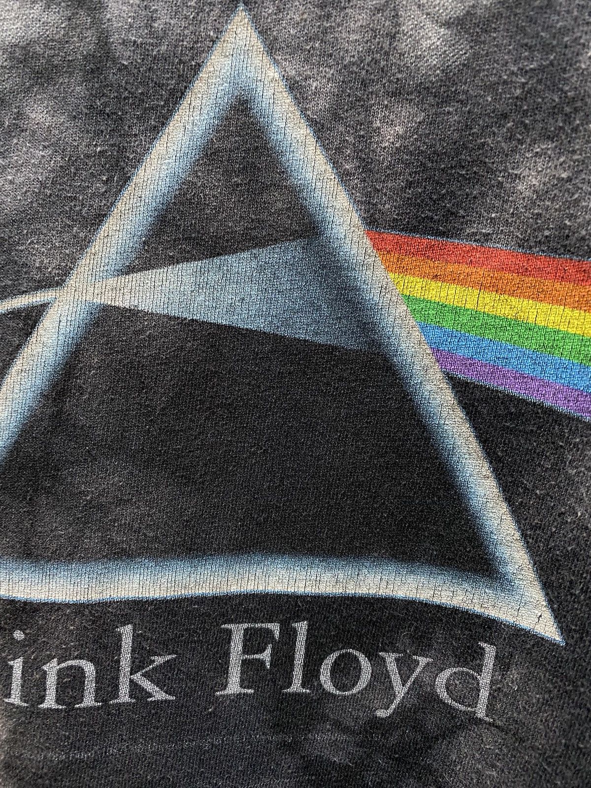 Band Tees Pink Floyd The Dark Side Of The Moon 2009 Tie Dye T Shirt Size US XL / EU 56 / 4 - 7 Thumbnail