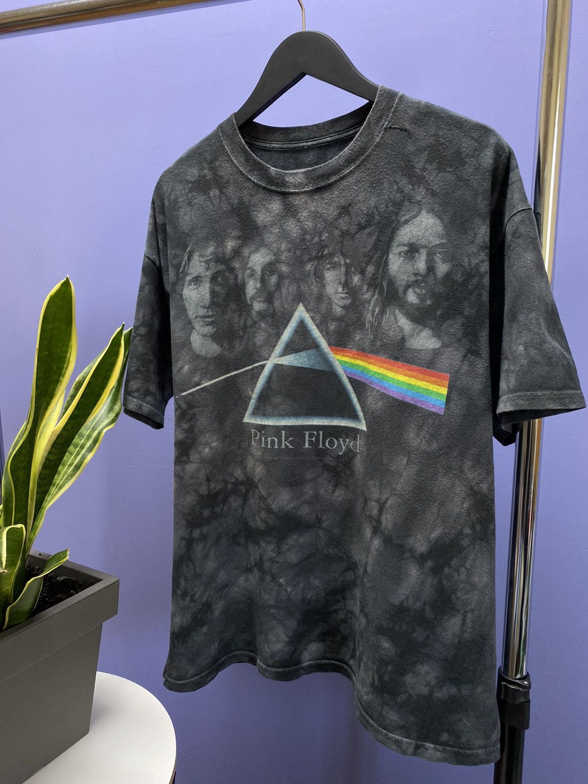 Band Tees Pink Floyd The Dark Side Of The Moon 2009 Tie Dye T Shirt Size US XL / EU 56 / 4 - 2 Thumbnail
