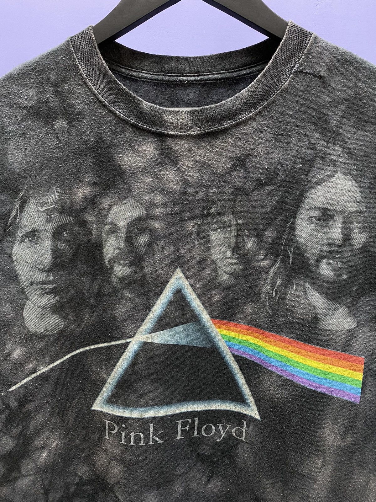 Band Tees Pink Floyd The Dark Side Of The Moon 2009 Tie Dye T Shirt Size US XL / EU 56 / 4 - 6 Thumbnail