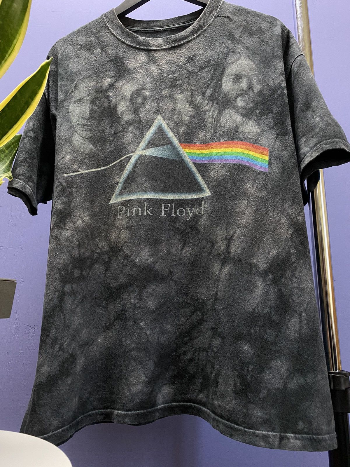 Band Tees Pink Floyd The Dark Side Of The Moon 2009 Tie Dye T Shirt Size US XL / EU 56 / 4 - 5 Thumbnail