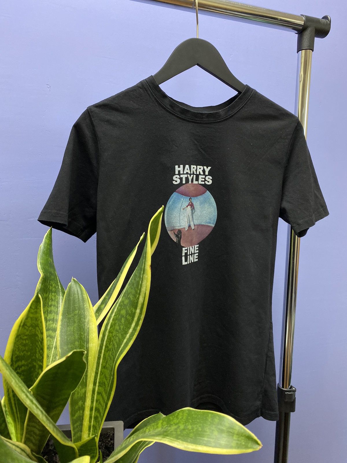 Band Tees Harry Styles Fine Line Album Promo T Shirt Unisex Black M Size US M / EU 48-50 / 2 - 3 Thumbnail