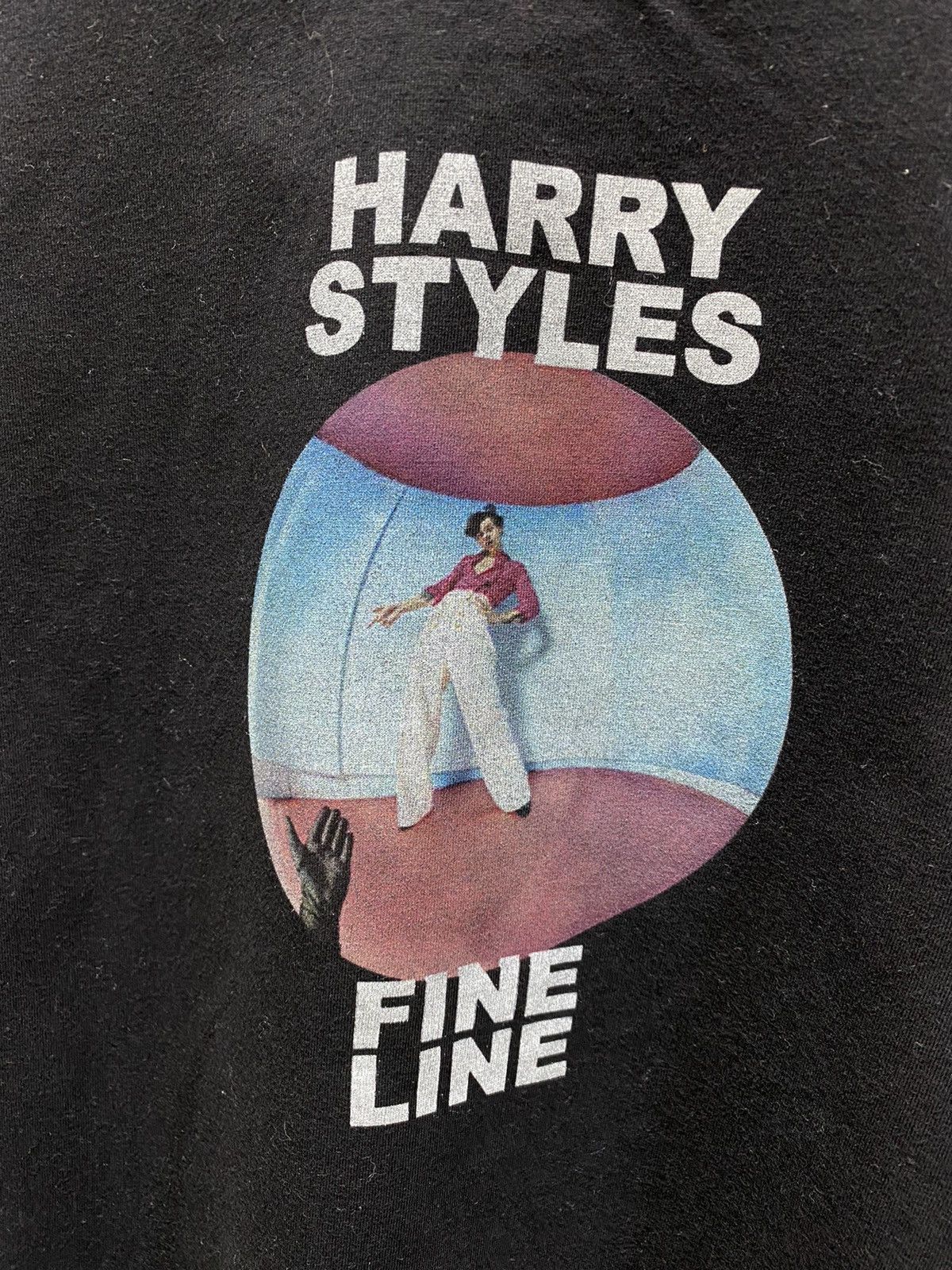 Band Tees Harry Styles Fine Line Album Promo T Shirt Unisex Black M Size US M / EU 48-50 / 2 - 6 Thumbnail