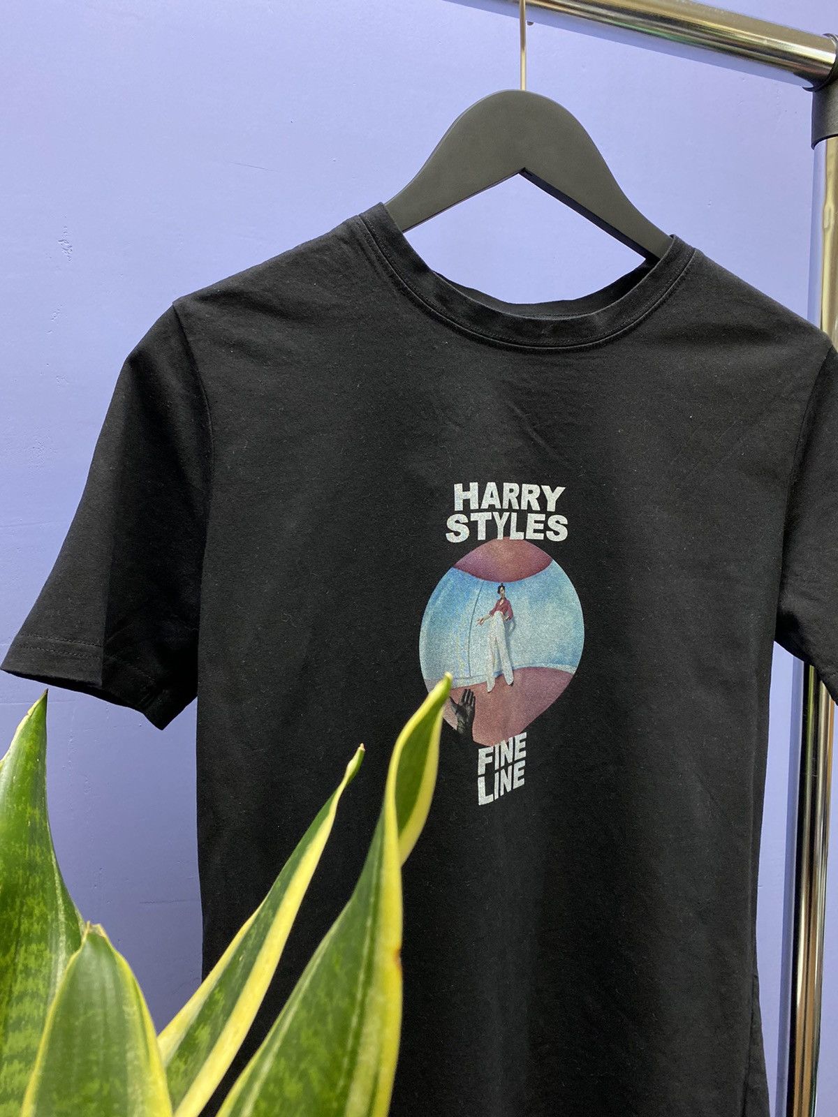 Band Tees Harry Styles Fine Line Album Promo T Shirt Unisex Black M Size US M / EU 48-50 / 2 - 4 Thumbnail