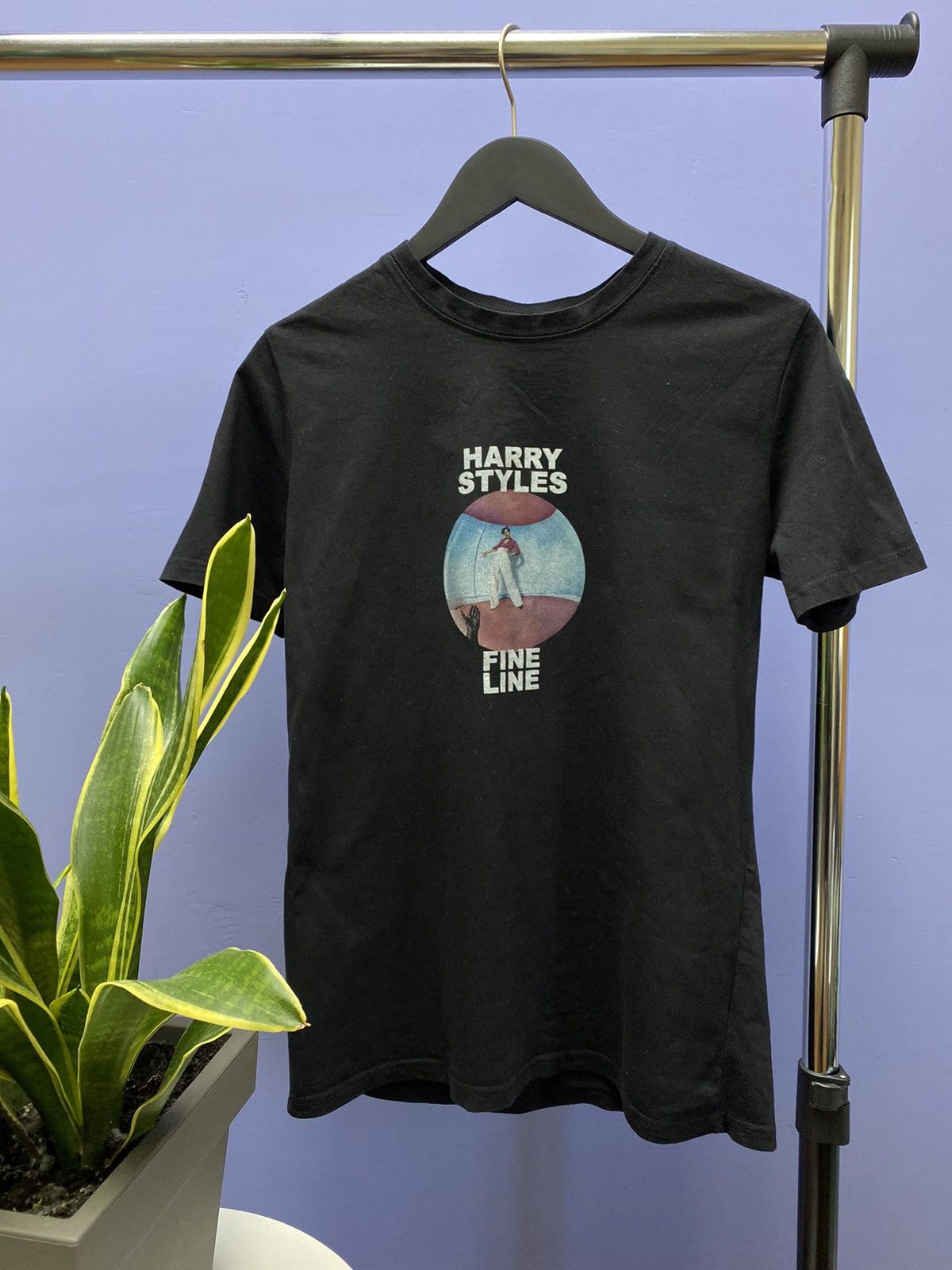 Band Tees Harry Styles Fine Line Album Promo T Shirt Unisex Black M Size US M / EU 48-50 / 2 - 1 Thumbnail