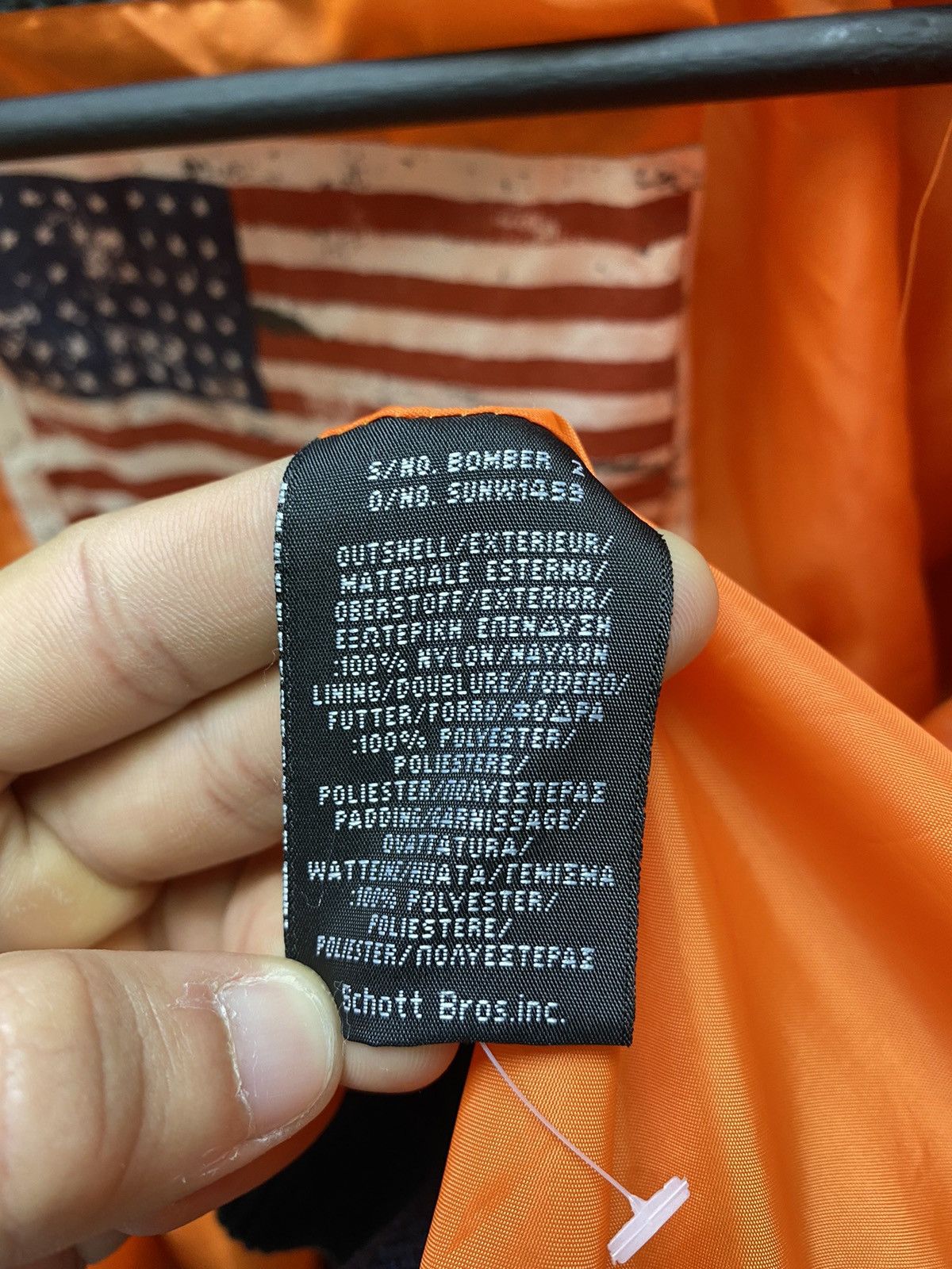 Other Schott NYC Army Type Garment Quilt Jacket Size US XL / EU 56 / 4 - 22 Thumbnail
