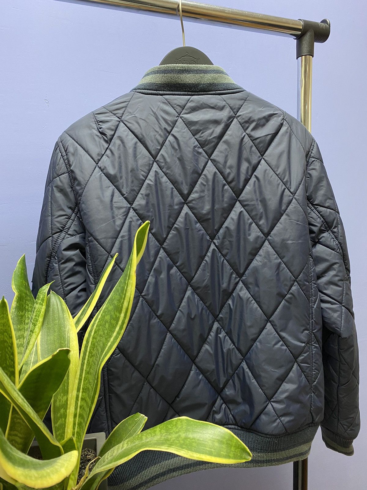 Other Schott NYC Army Type Garment Quilt Jacket Size US XL / EU 56 / 4 - 18 Thumbnail